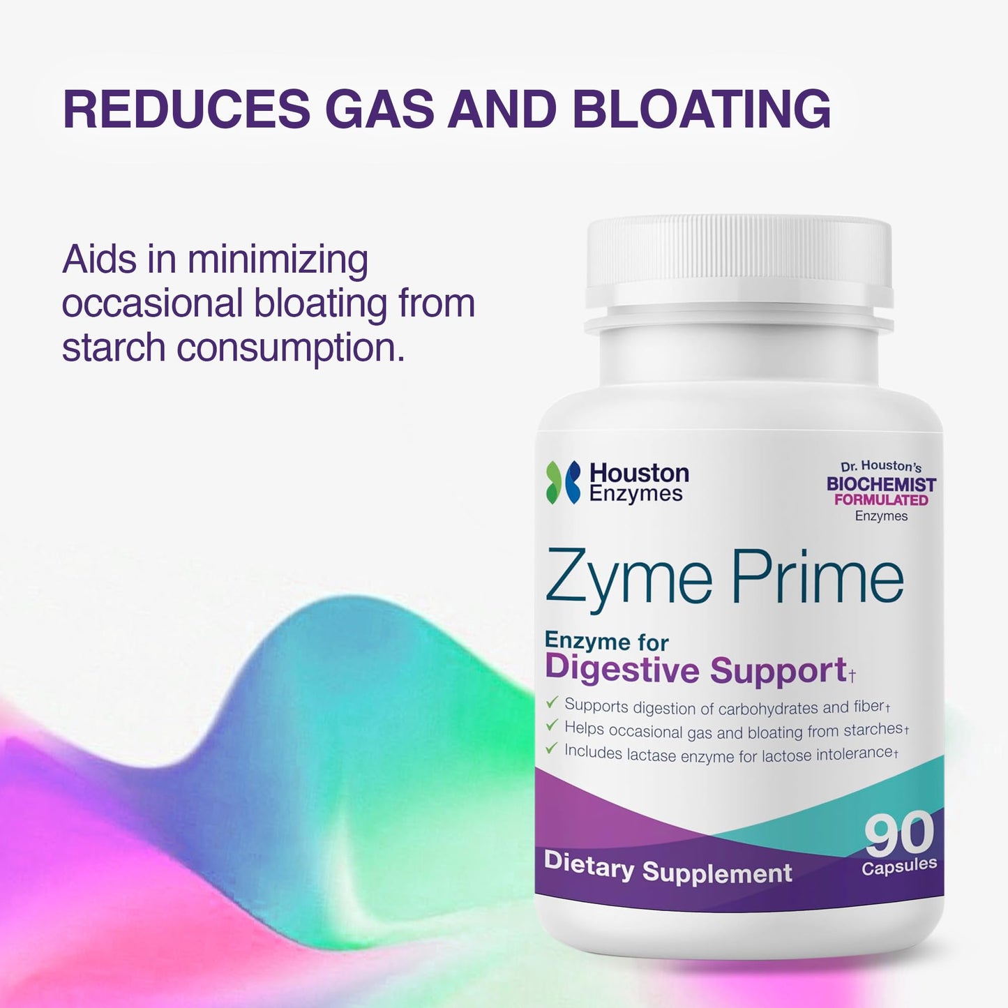 Houston Enzymes Zyme Prime 90 Capsules
