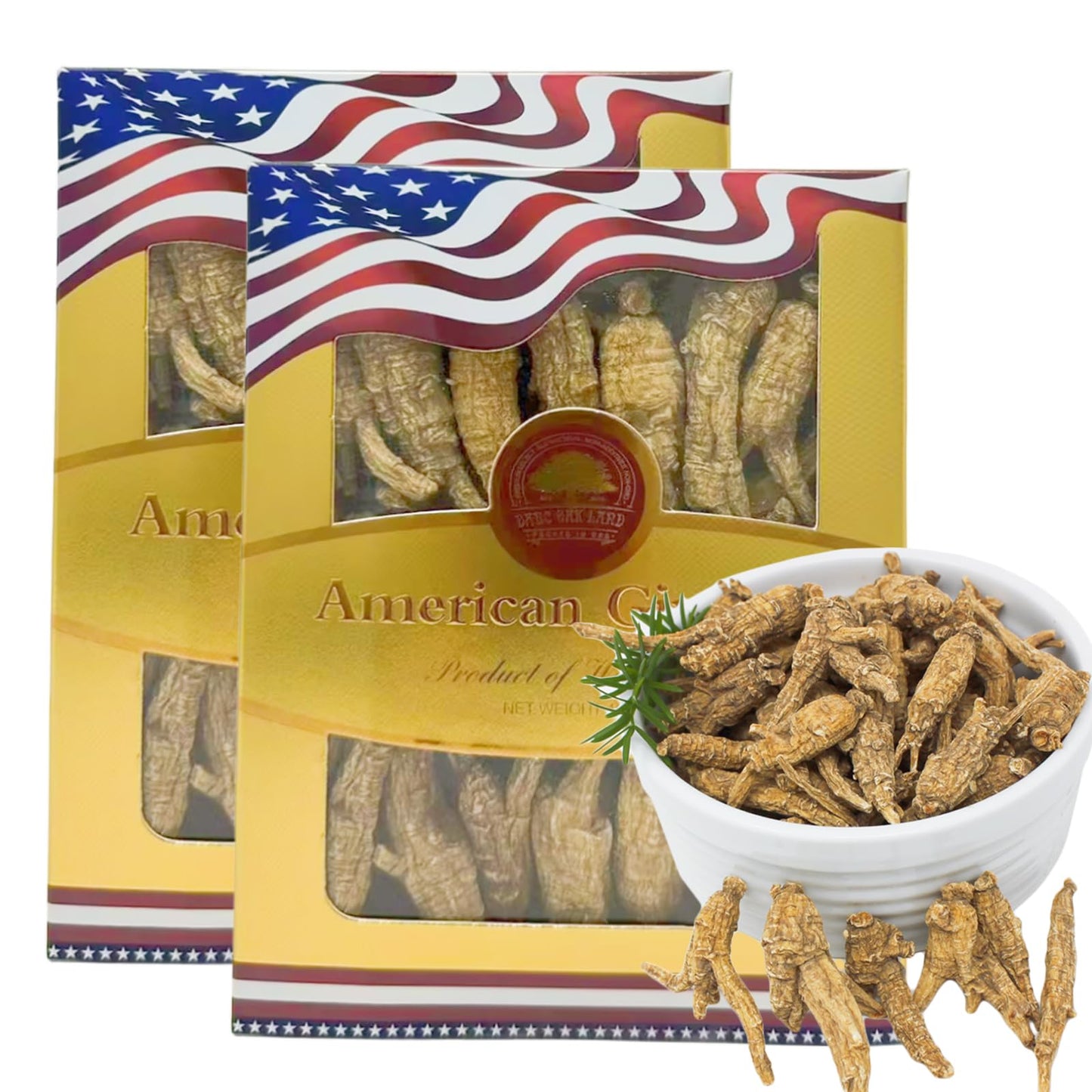 DABC OAK LAND Wisconsin American Ginseng 8 Tablets