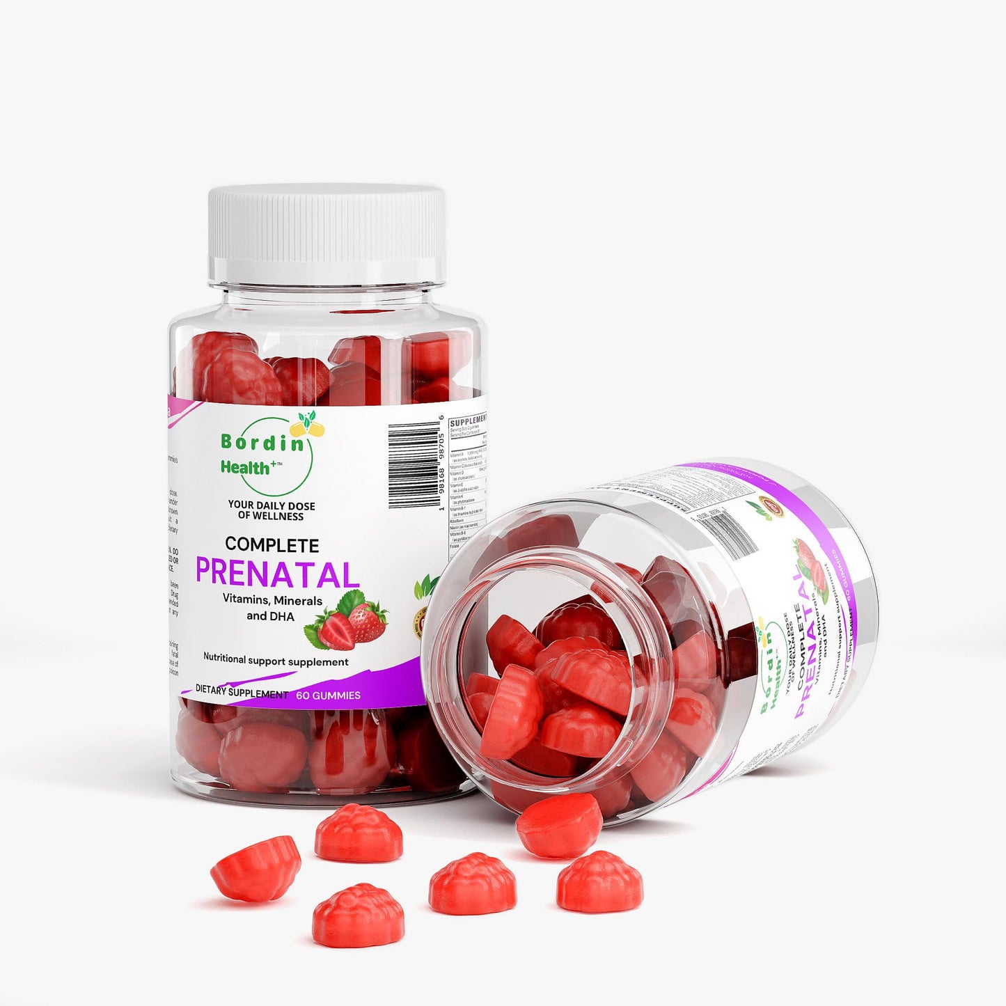 Bordin Health Complete Prenatal Vitamins Gummies 60