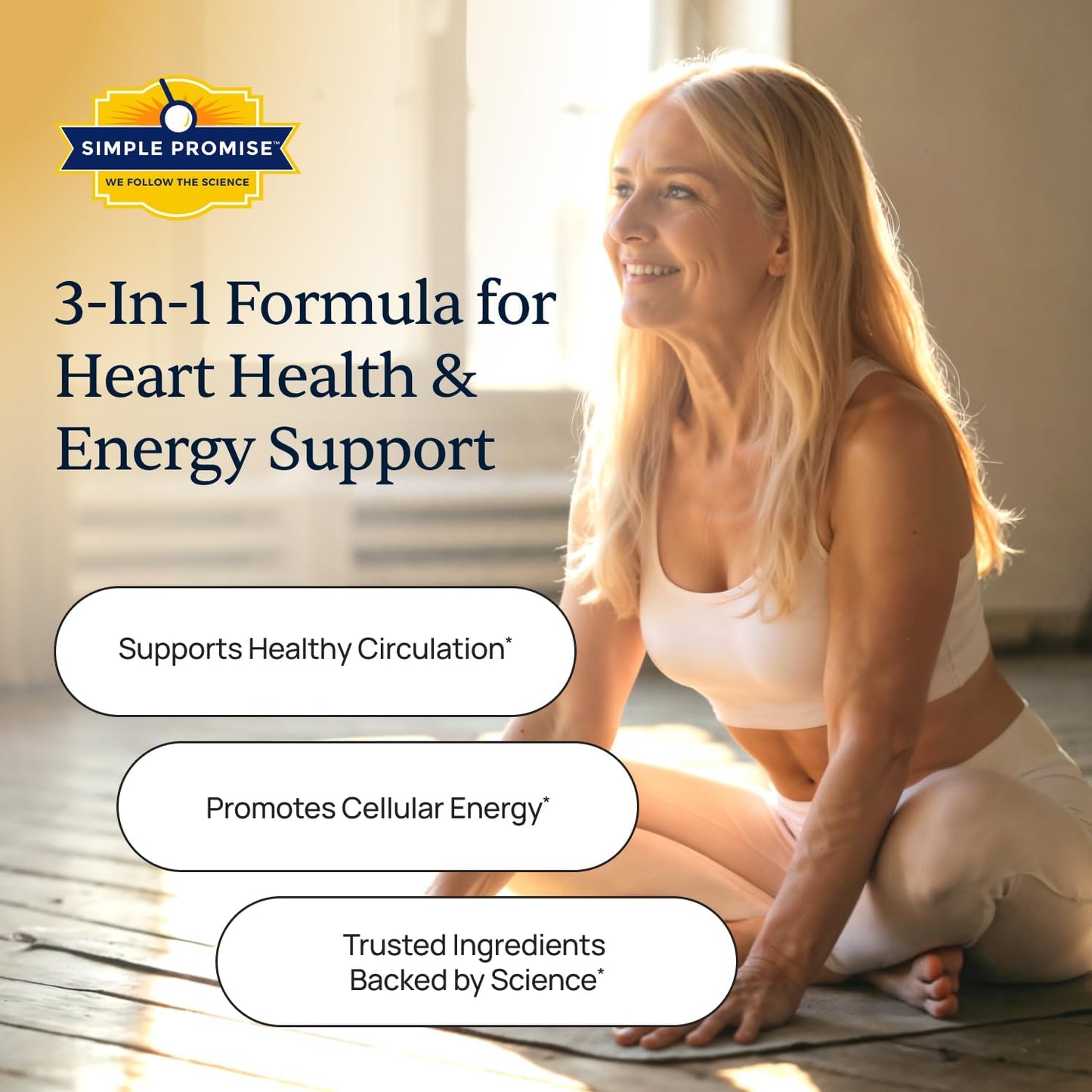 Simple Promise CardioClear7 Heart Support Capsules, 60 Count