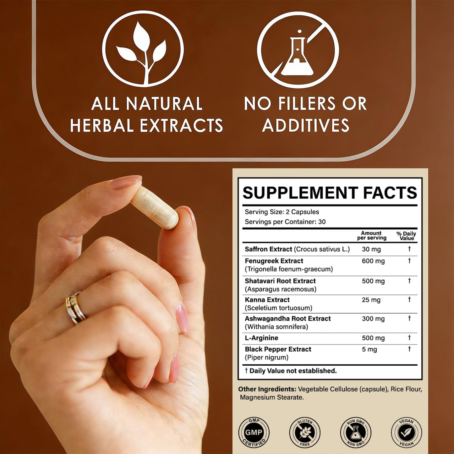 Nerve Savior Herspark Women's Recovery, Balance Hormones, 60 Capsules