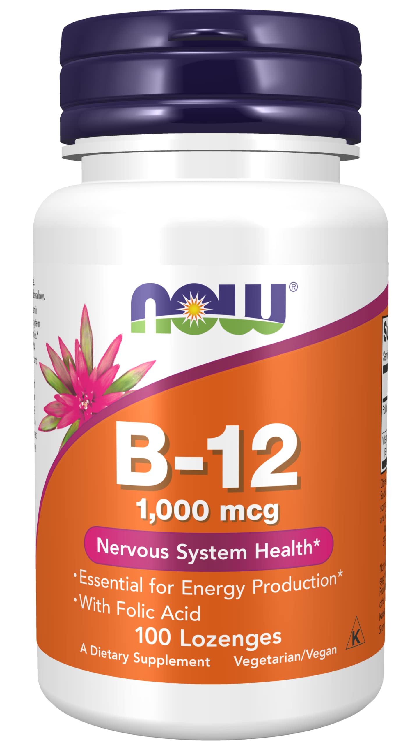 NOW Foods Vitamin B-12 1000mcg Capsule, 300 Capsules