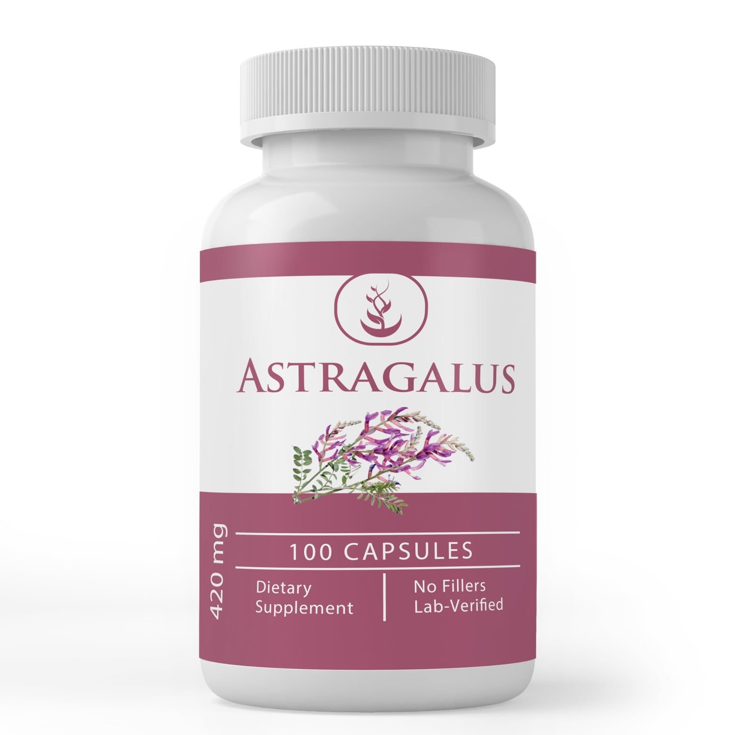 PURE ORIGINAL INGREDIENTS Astragalus Extract Capsule 100 Count