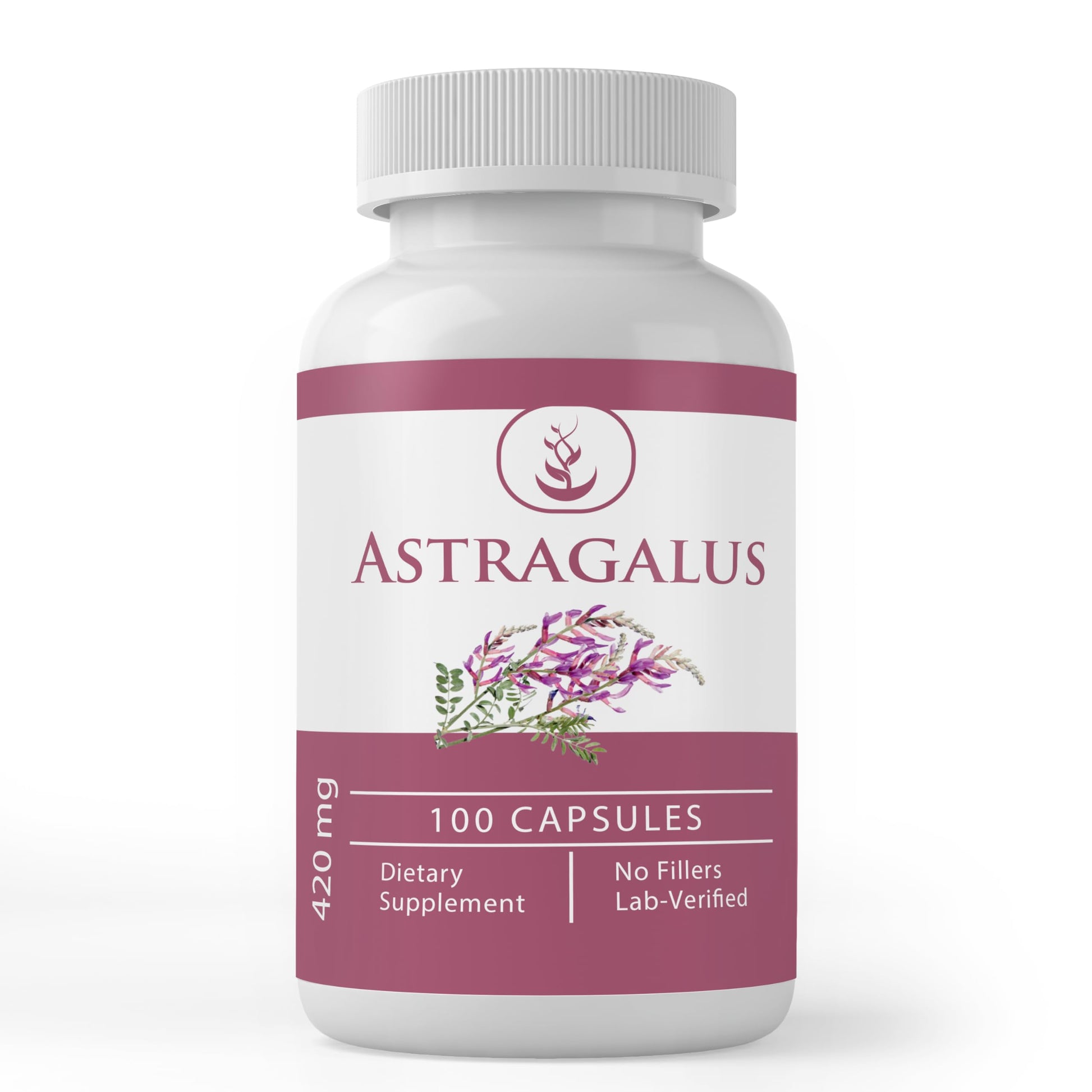 PURE ORIGINAL INGREDIENTS Astragalus Extract Capsule 100 Count