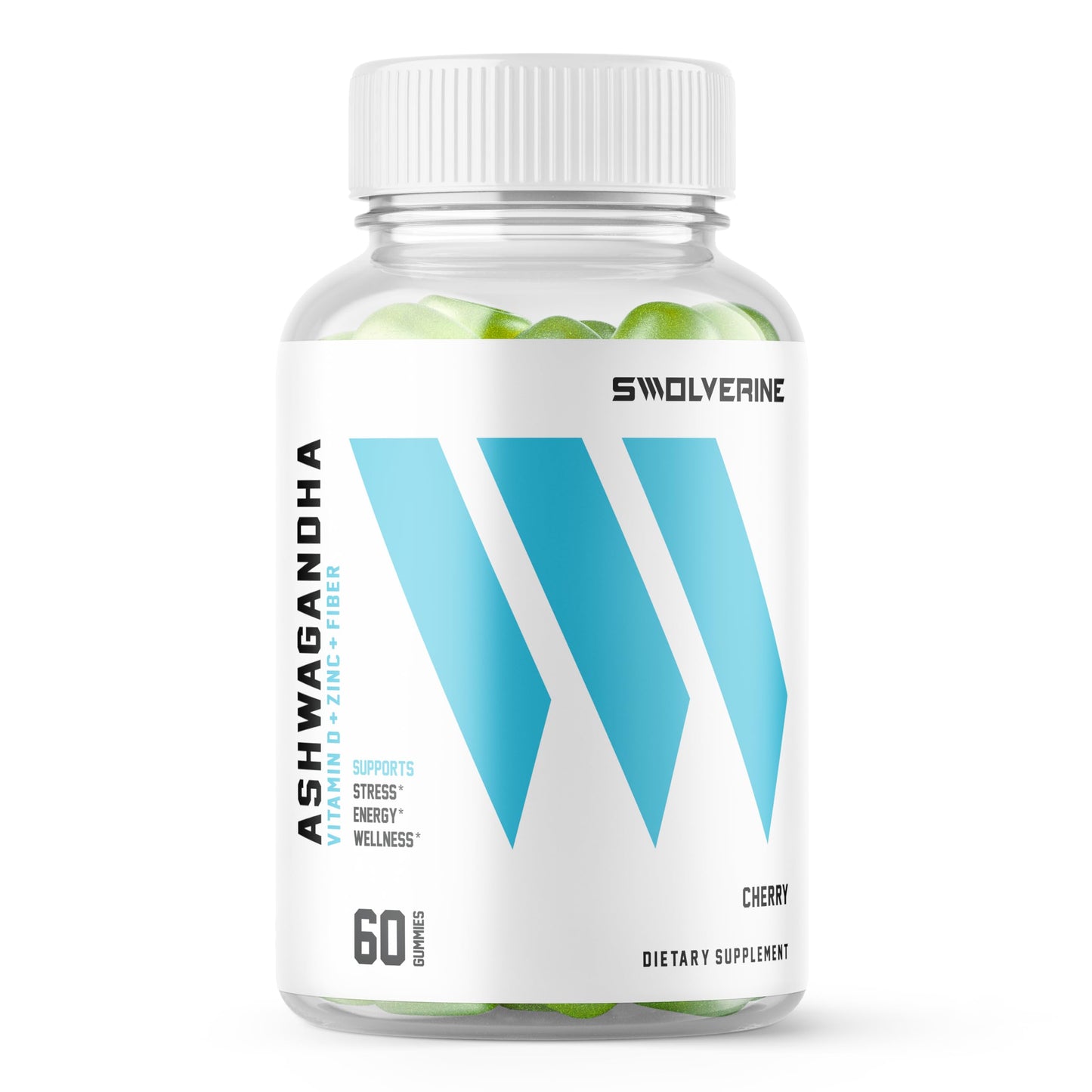 Swolverine Ashwagandha Vitamin Gummies 60 Count