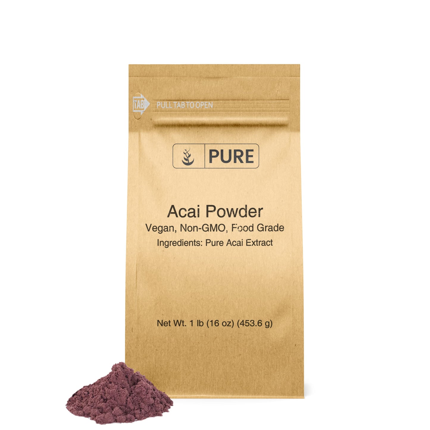 PURE ORIGINAL INGREDIENTS Beet Root, Spirulina, and Acai Powder Bundle Powder 3