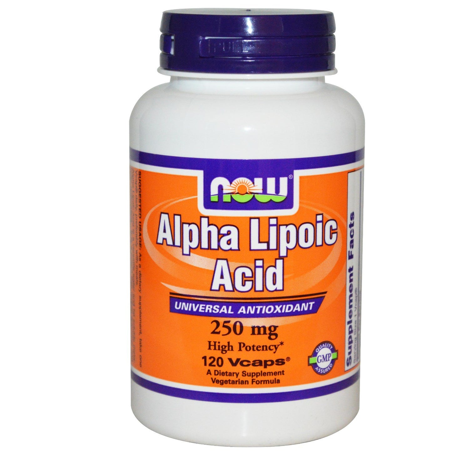 NOW Foods Alpha Lipoic Acid 250 mg Capsules, 120 Capsules