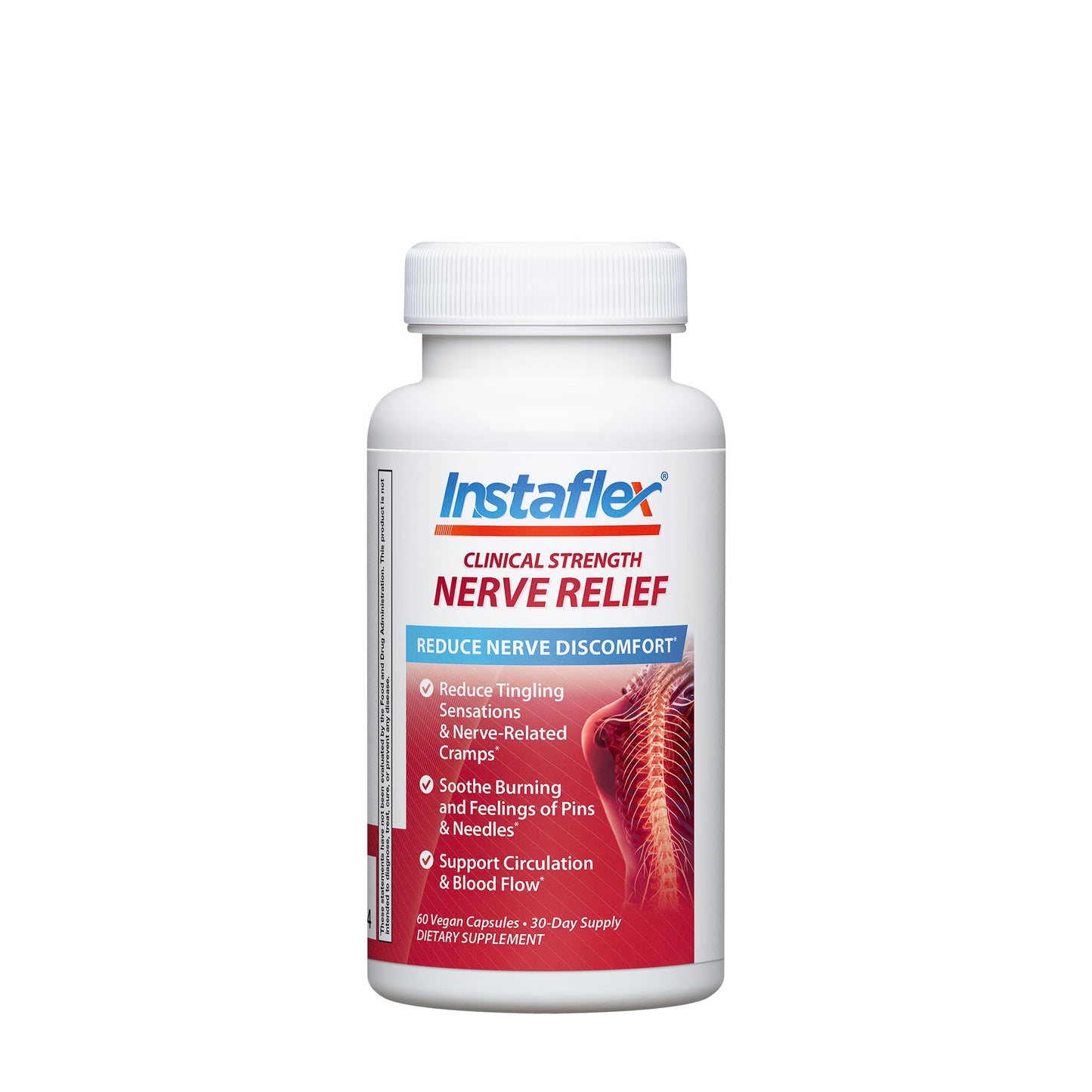 Instaflex Clinical Strength Nerve Relief Capsules, 60 Count