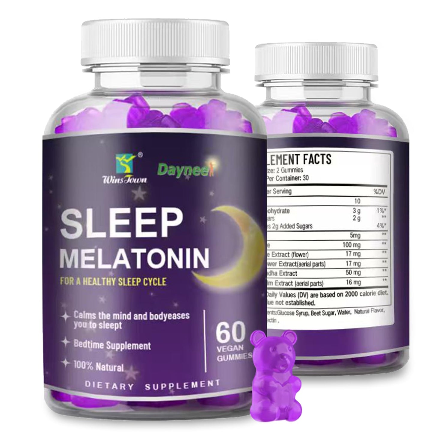 FARWIX Melatonin Gummies 5mg 60 Count