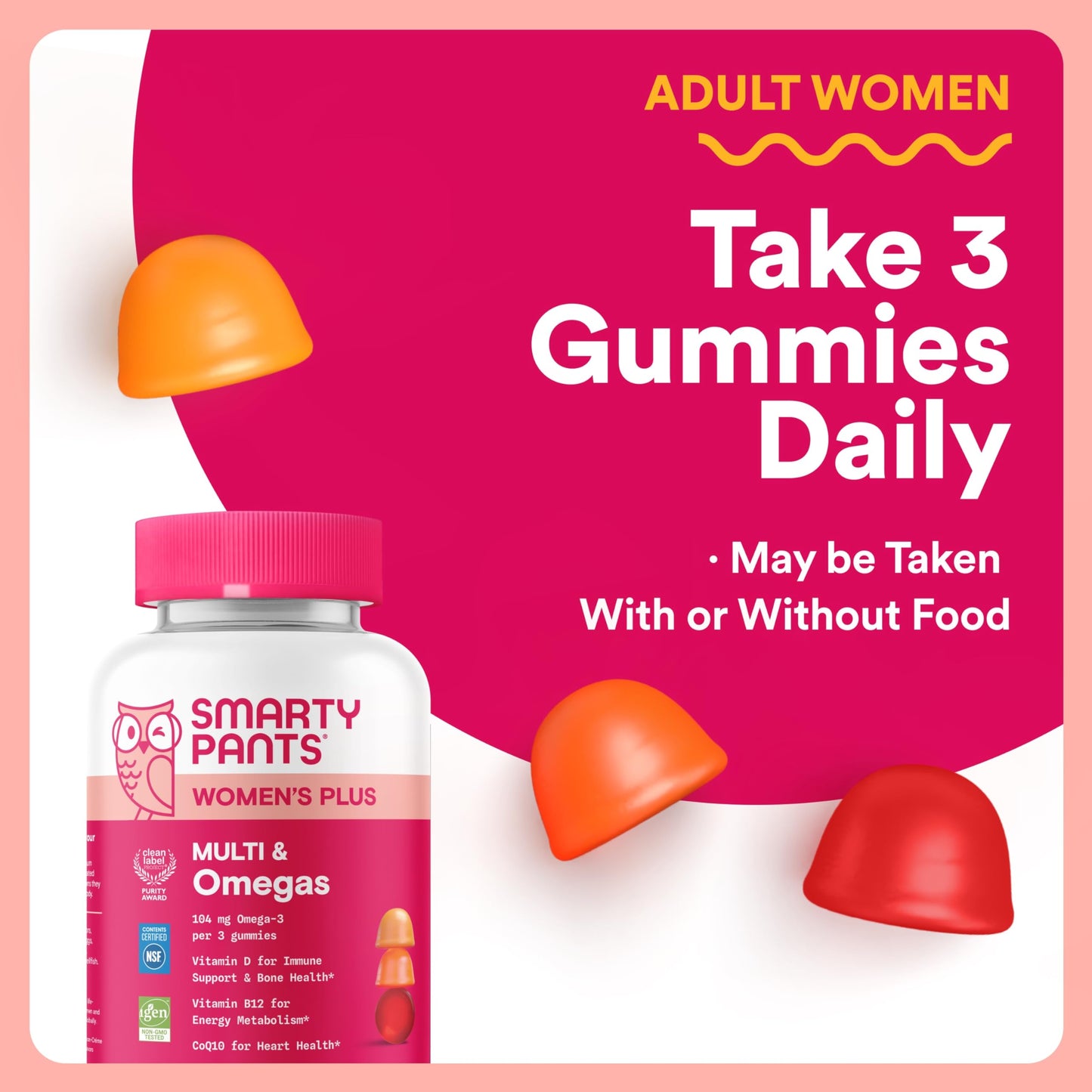 SmartyPants Mother & Son Daily Nutrition Bundle: Women’s + Teen Guy Multivitamin Gummies, 150 Gummies