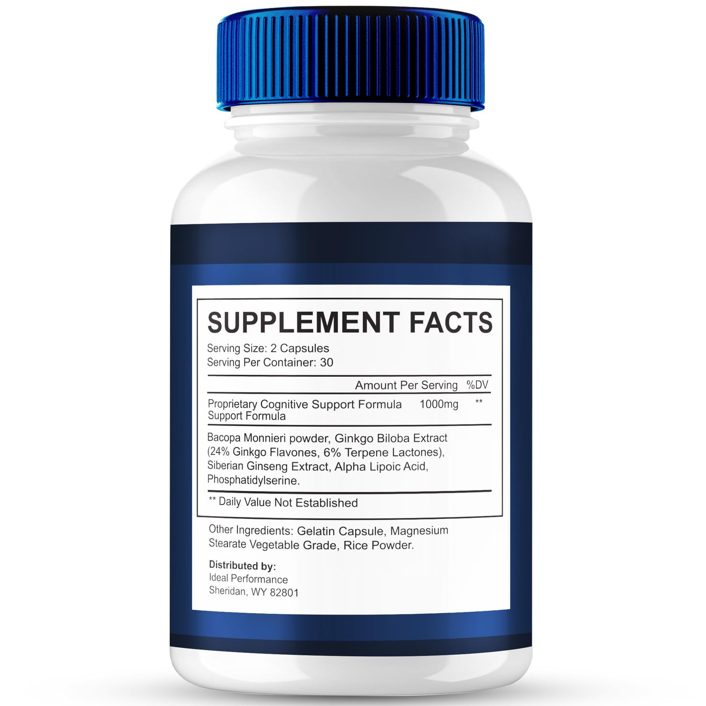 IDEAL PERFORMANCE Bio Brain, 60 Capsules