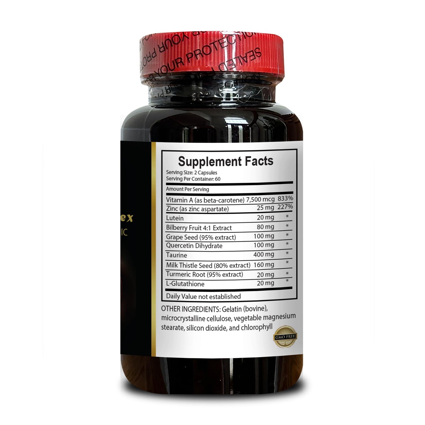 OLANTA TRADE SOLUTION Lutein for Eyes Organic - Vision Support Natural Complex - Vision Support Supplement for Eye Health, Eye Vitamin and Mineral Supplement with Antioxidant 60 Capsules