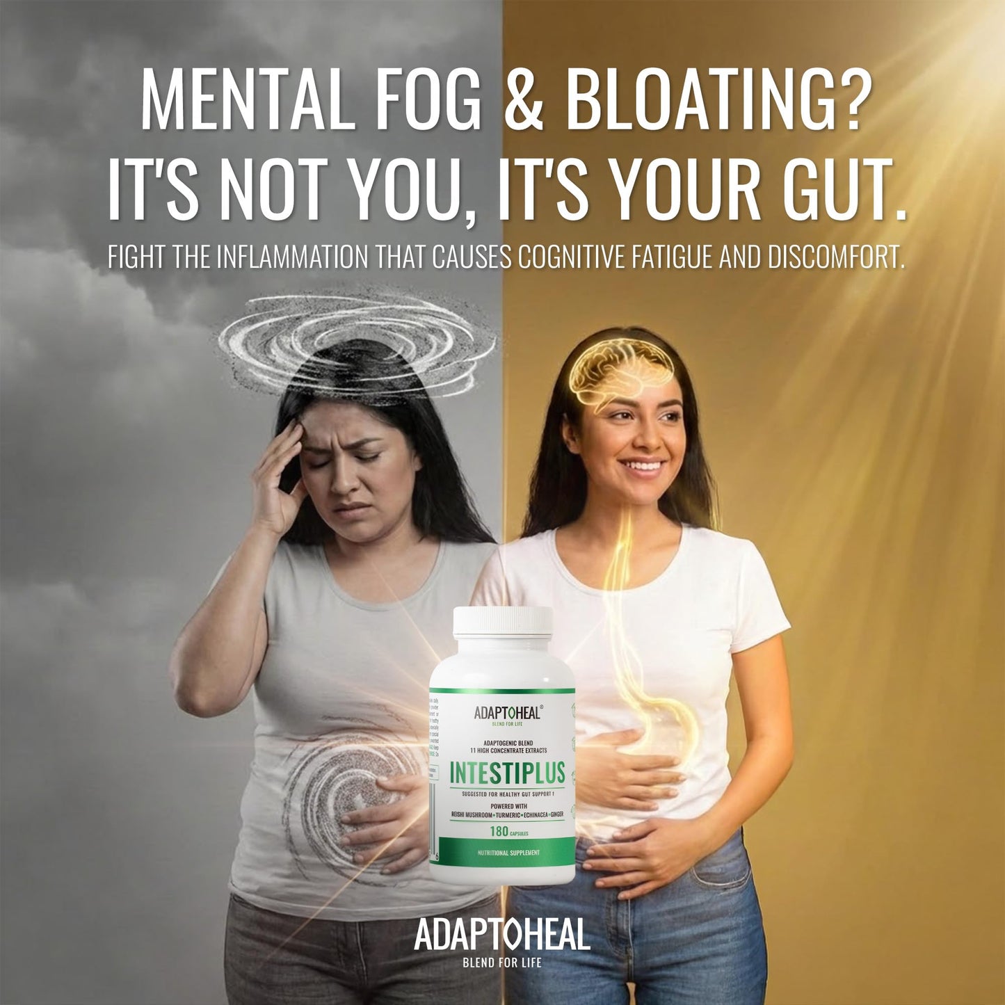 ADAPTOHEAL Intestinal Support 180 Capsules