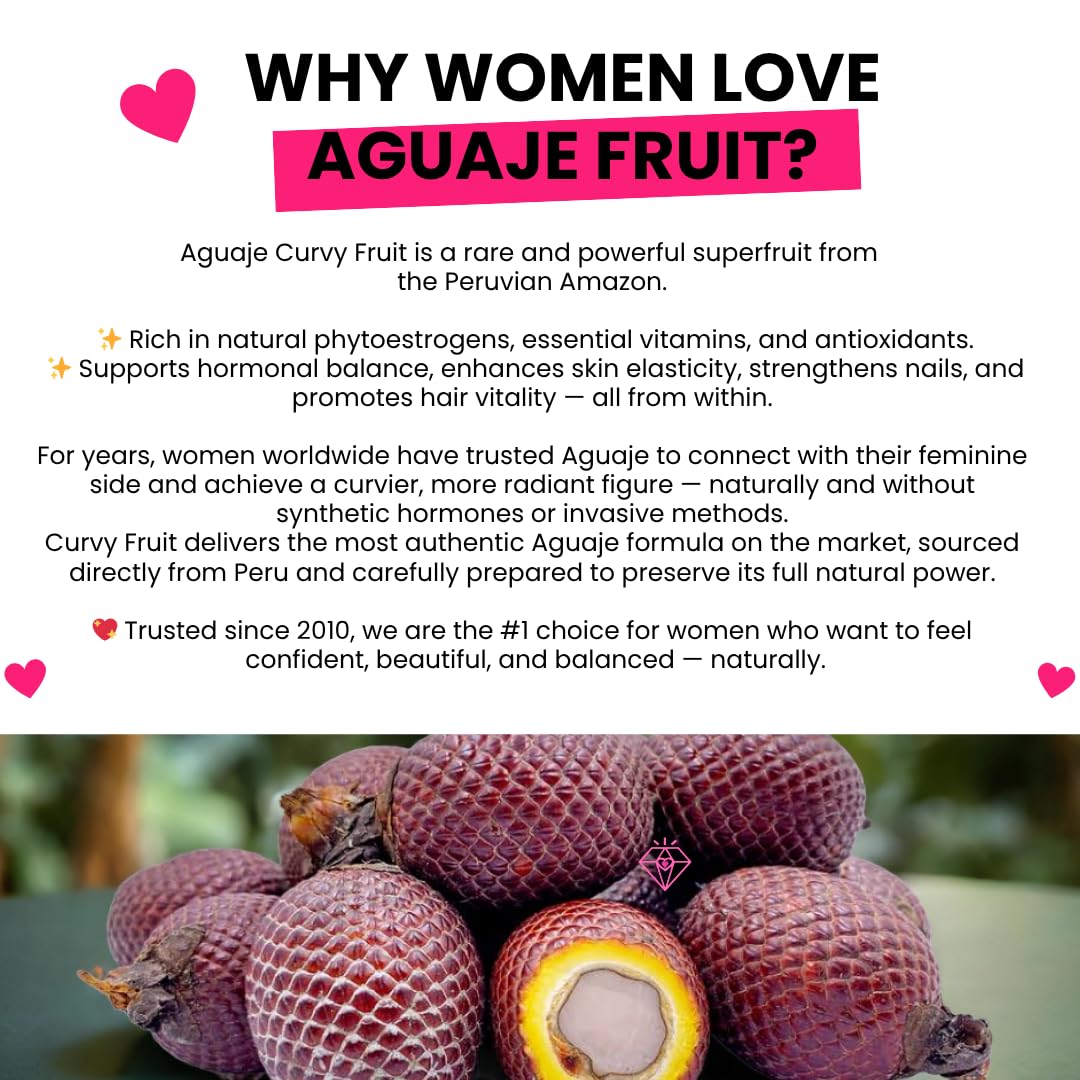 Curvy Fruit Aguaje CurvyFruit Powder, 3.5 oz