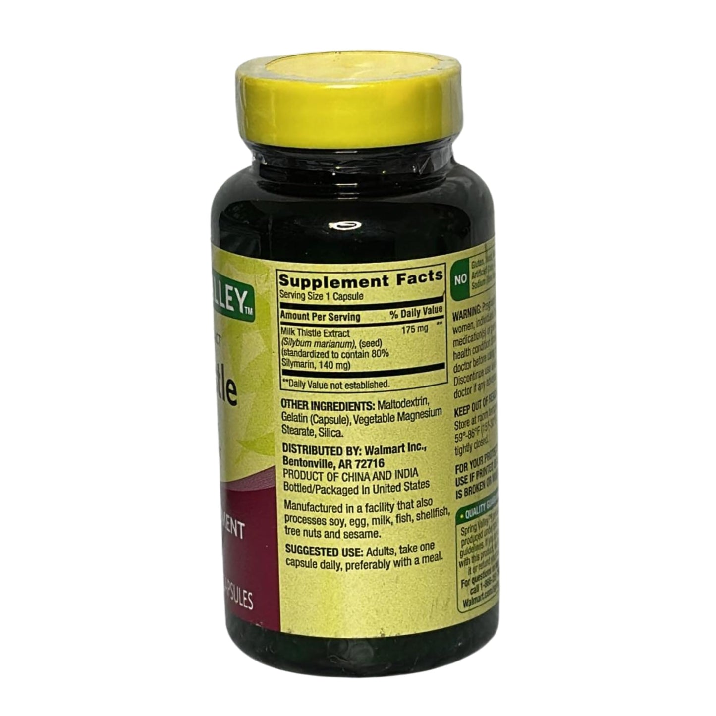 Fusion Shop Store Milk Thistle Extract 175 mg Capsule 90