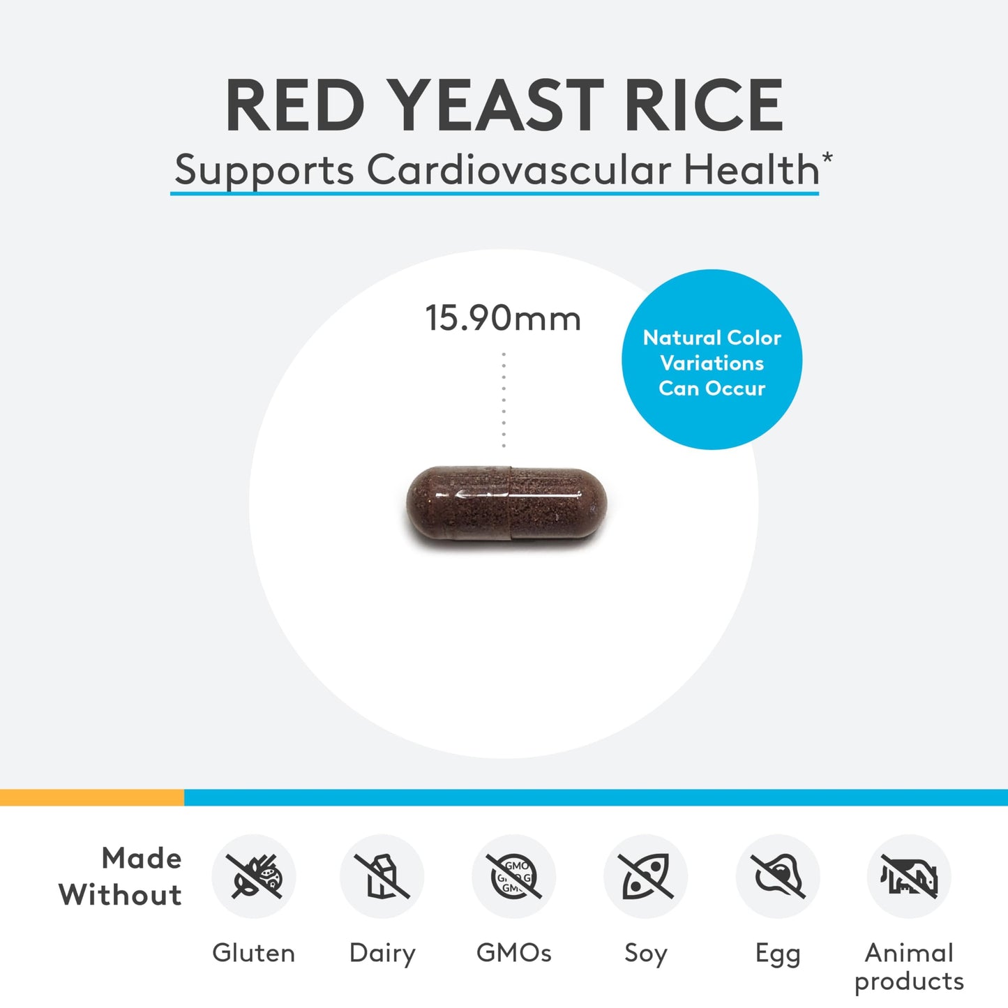 XYMOGEN Red Yeast Rice 60 Capsules