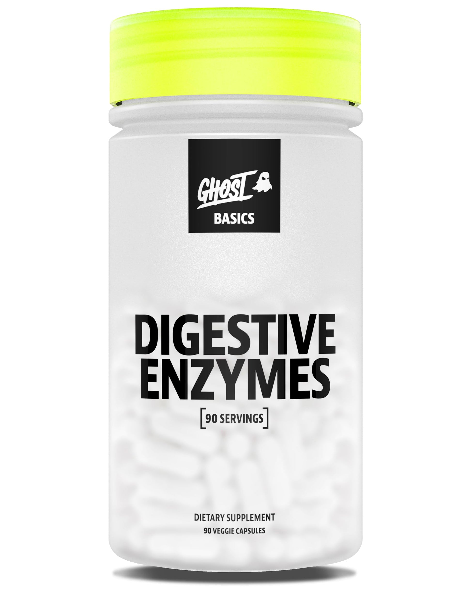GHOST Basics Digestive Enzymes Capsule, 90 Count