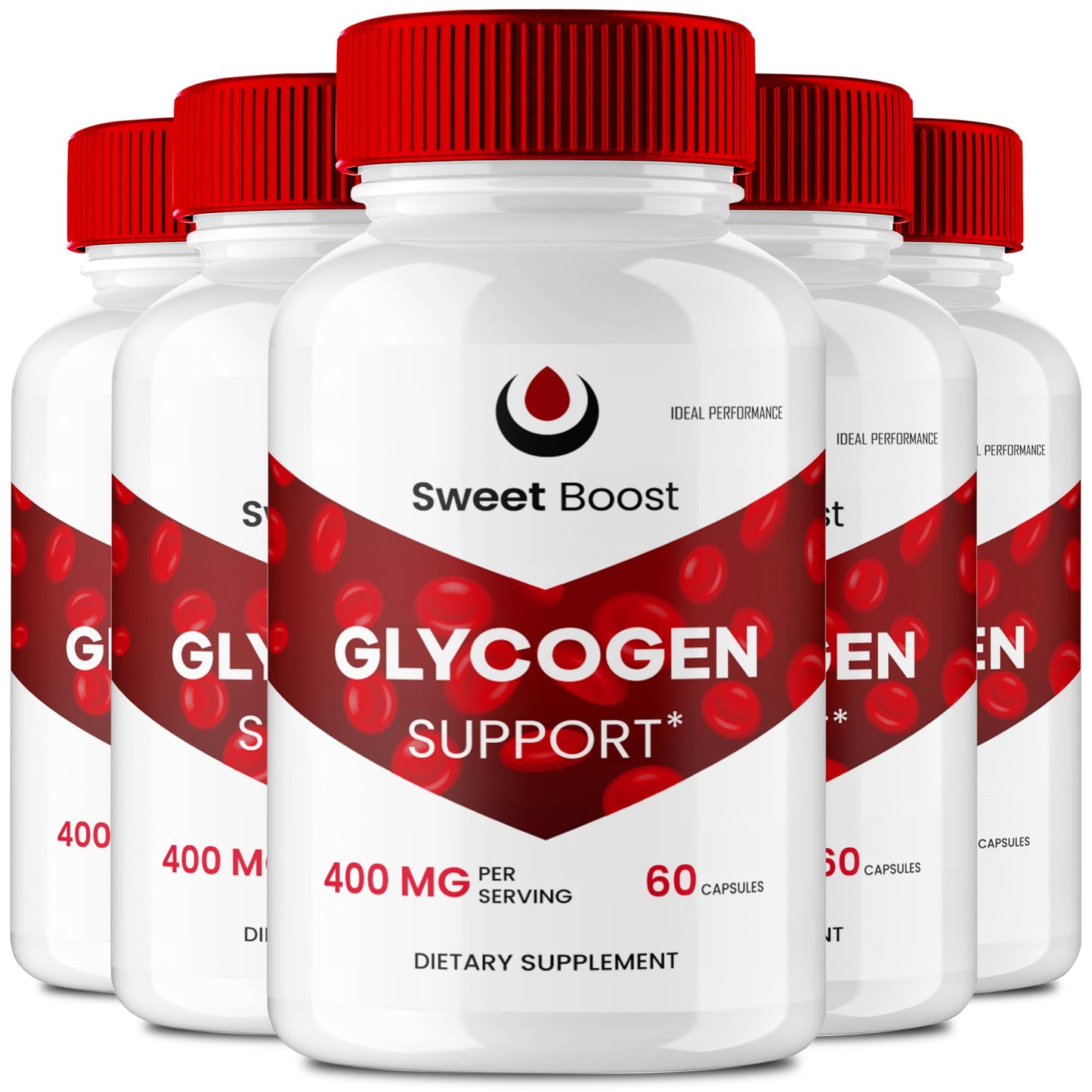 IDEAL PERFORMANCE Sweet Boost Glycogen Support Capsules, 300 Count