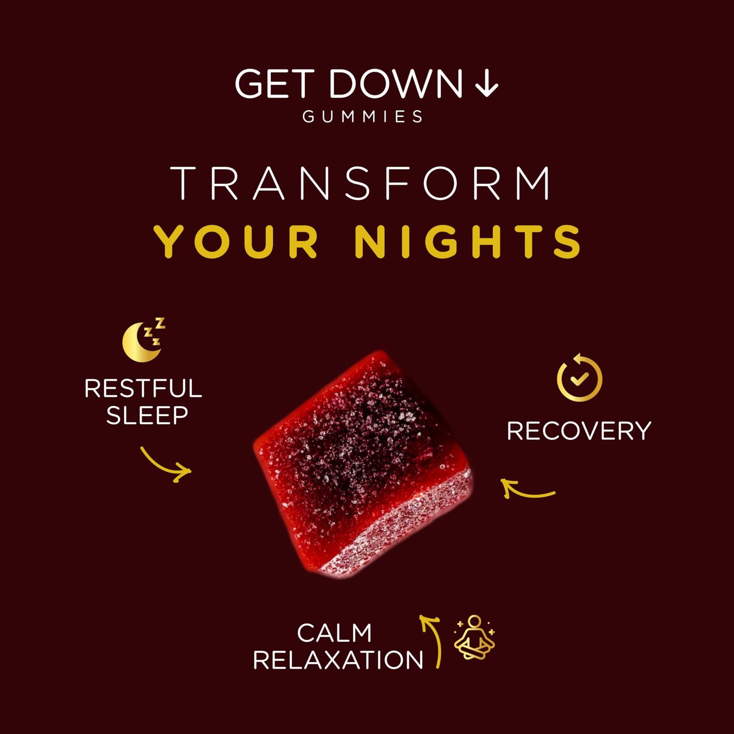 Funkti Mushroom Sleep Gummies 30 Count
