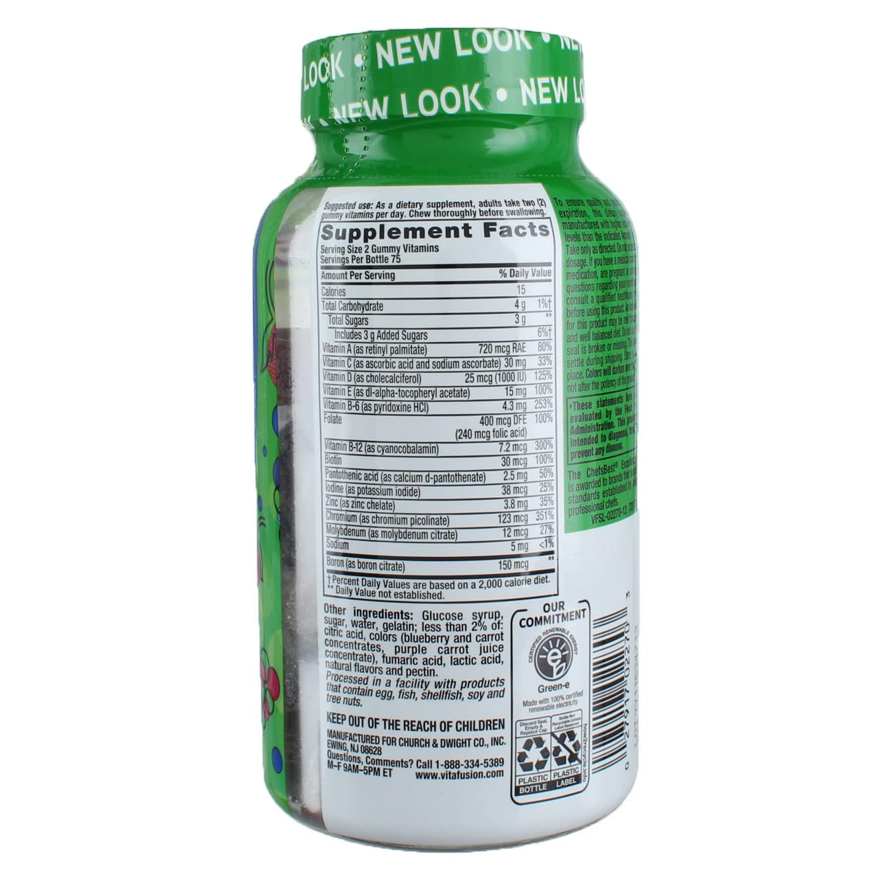 iPoplor Men's Complete Multivitamin Gummies 300 Count