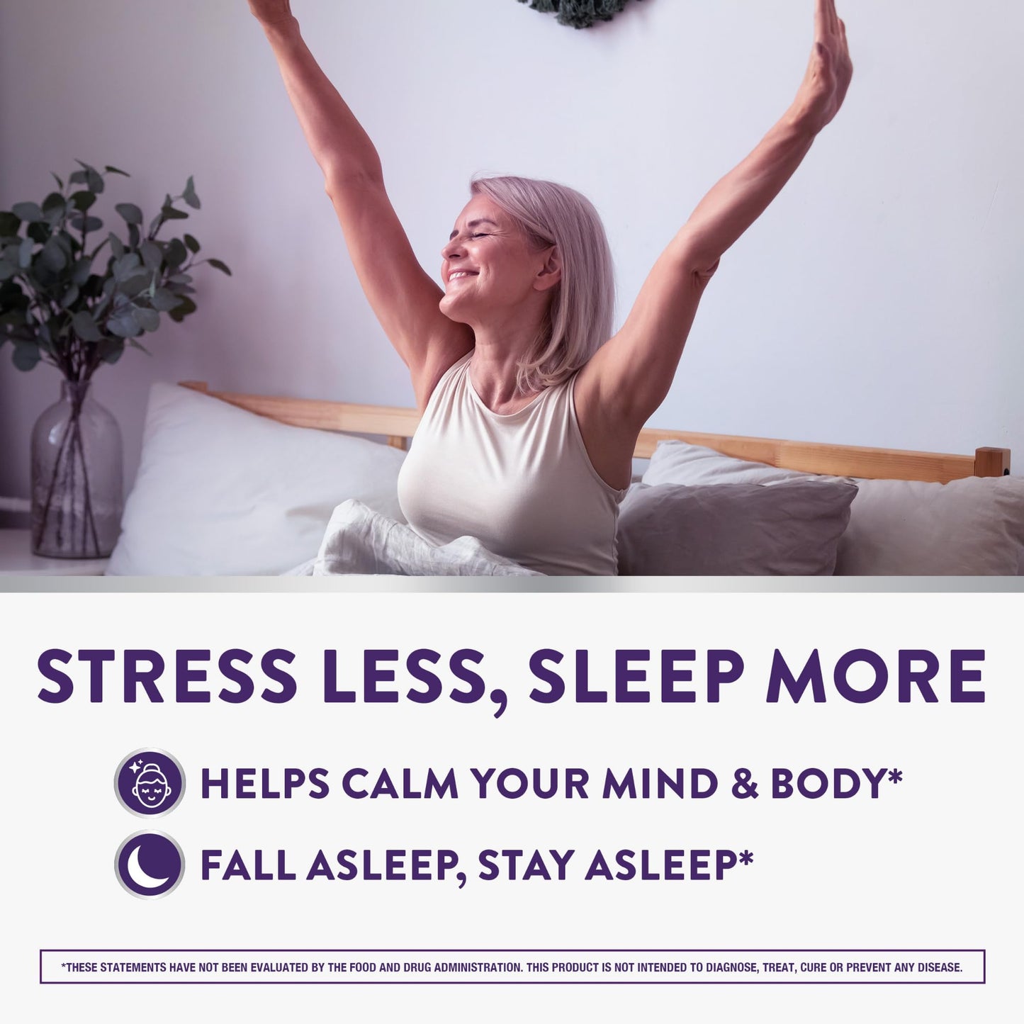 ZzzQuil PURE Zzzs De-Stress Melatonin Sleep Aid Gummies, 1 mg per gummy, 42 Count
