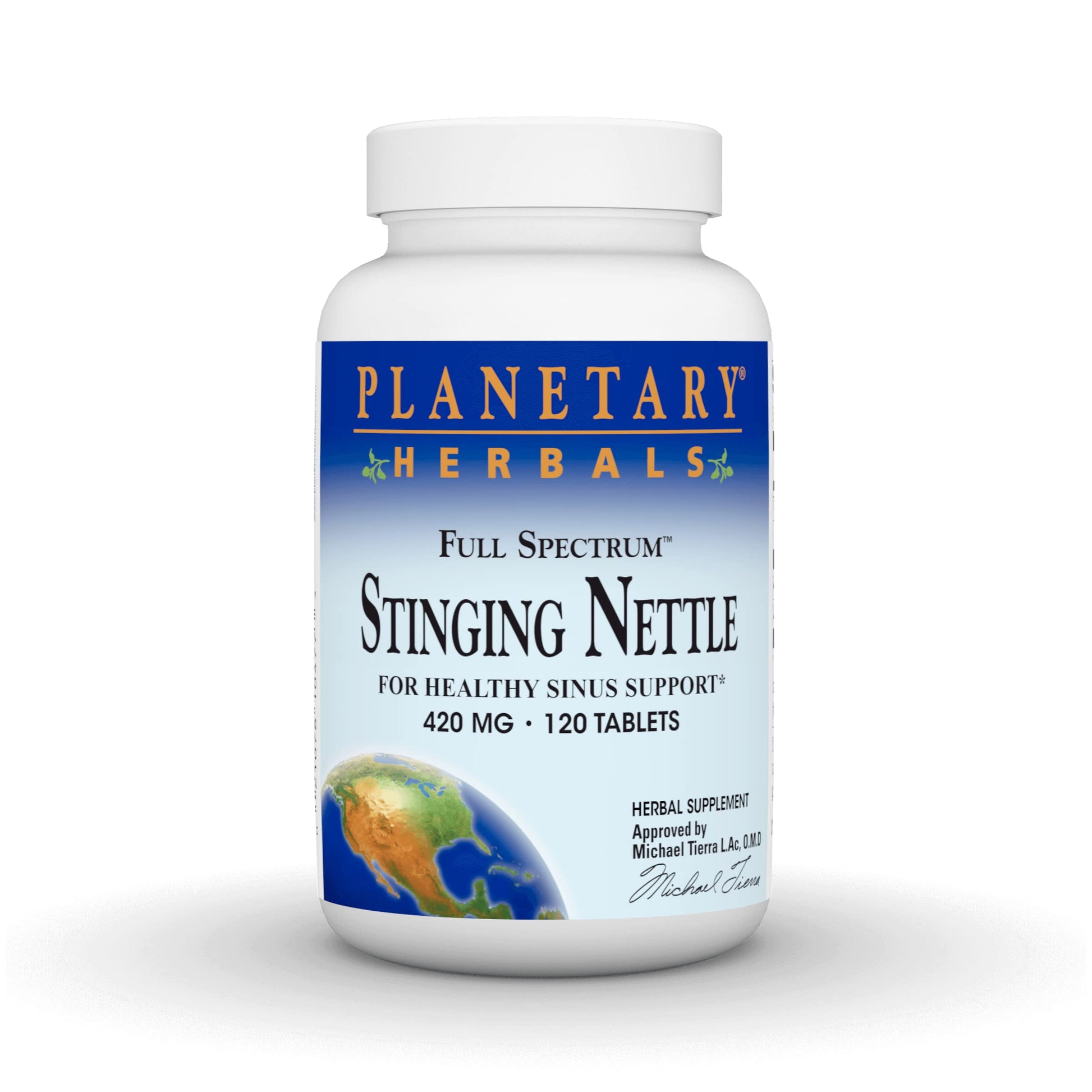 Planetary Herbals Full Spectrum Stinging Nettle Tablet 120 Count