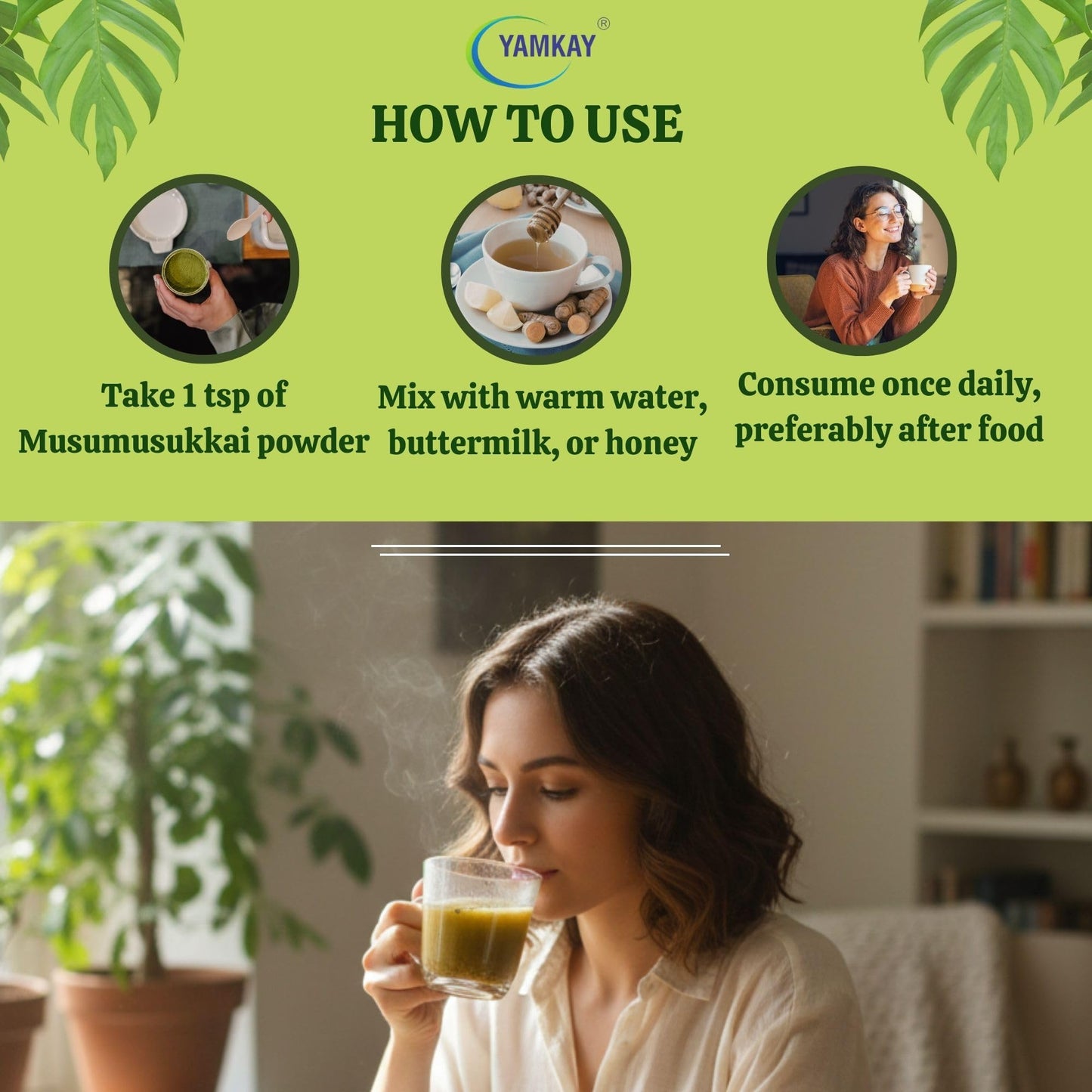 YAMKAY Musumusukkai Powder, 1 Ounce