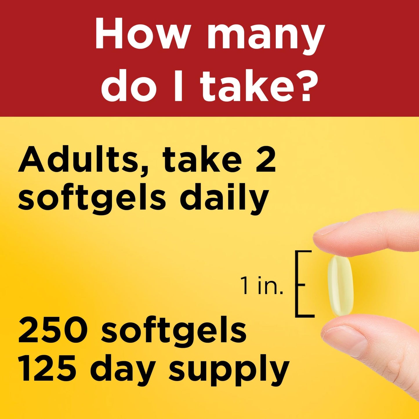 Nature Made Fish Oil Omega 3 Supplements 250 Softgels