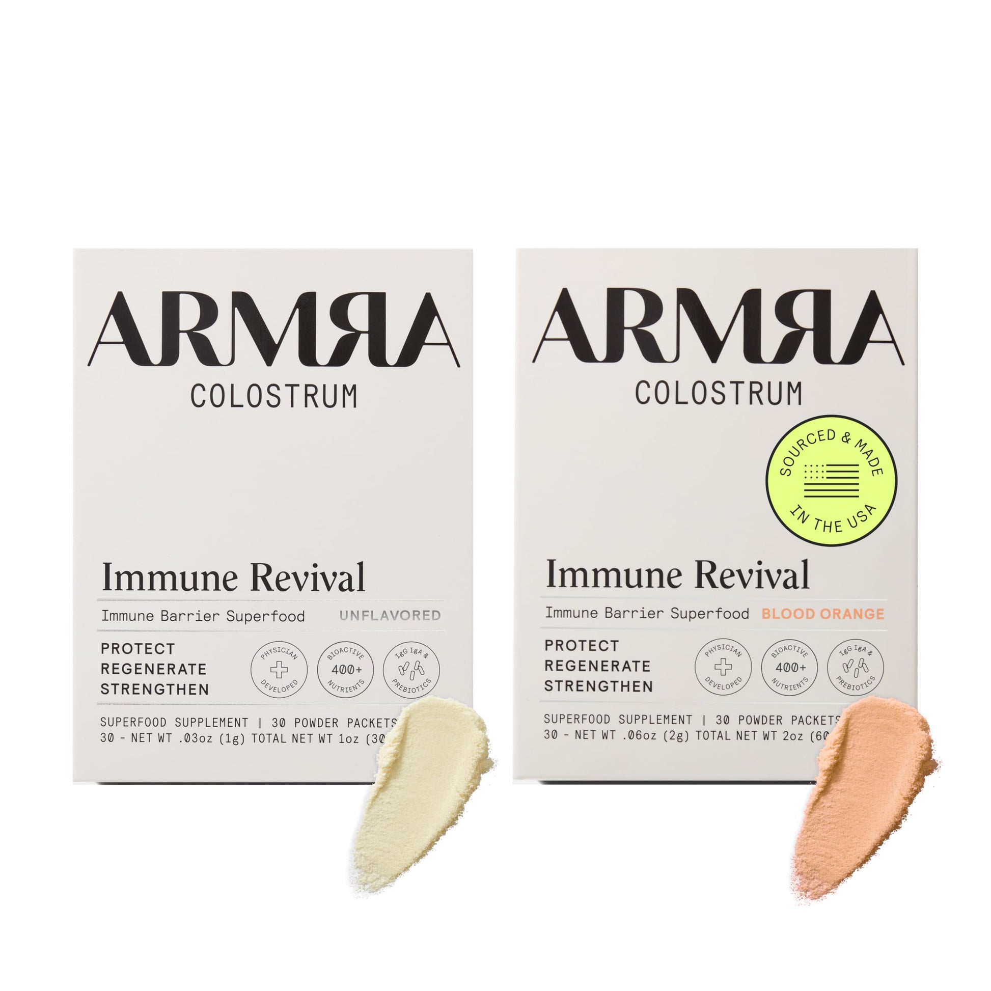 ARMRA Colostrum Premium Powder 4-Count