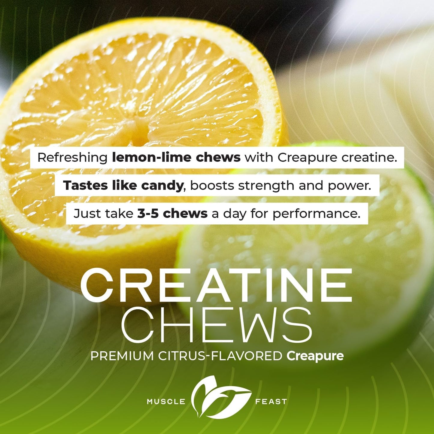 Muscle Feast Creapure Creatine Monohydrate Tablet, 120 Tabs