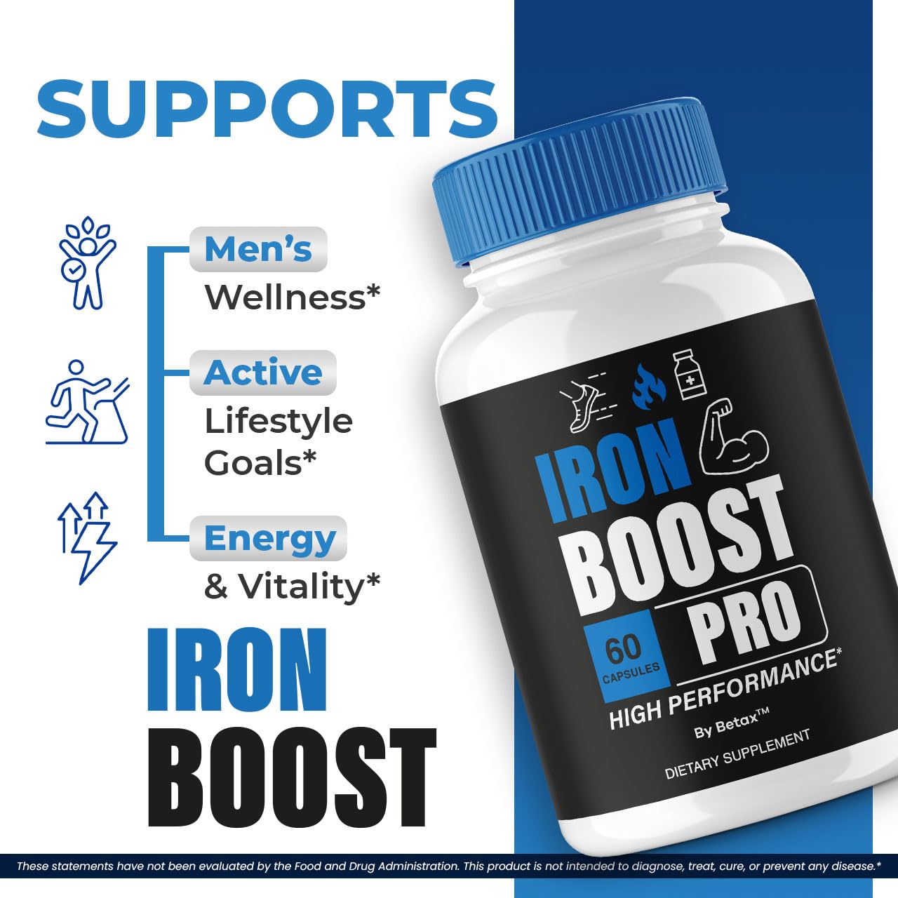 BetaX Iron Boost Capsule 120 Capsules