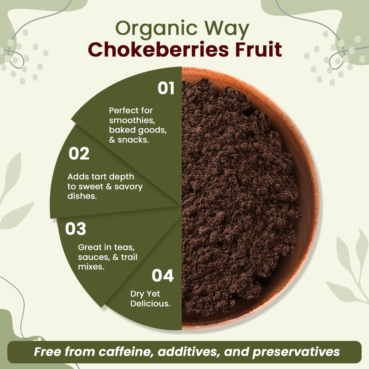 Organic Way Aronia Berry Powder, 8