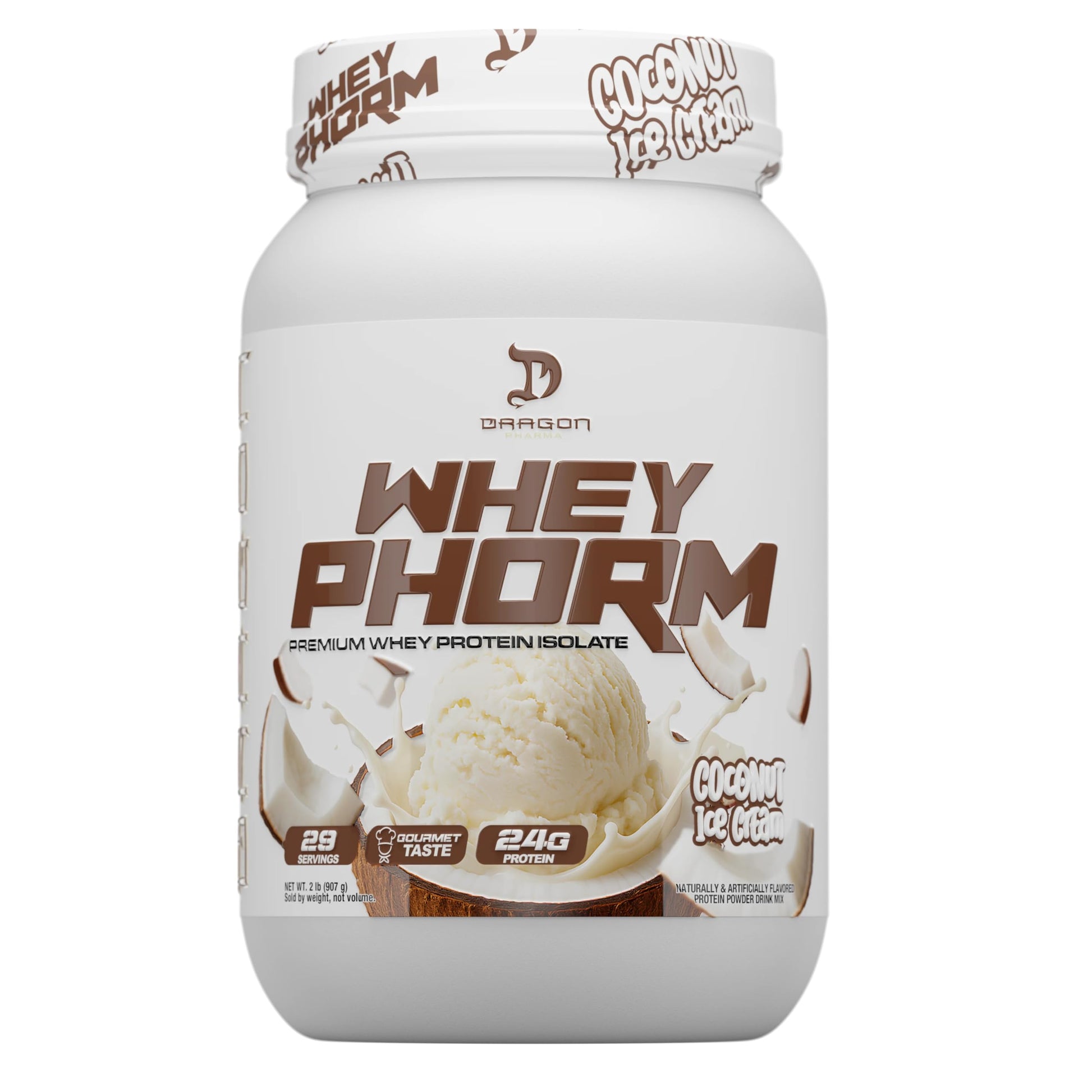 DRAGON PHARMA WheyPhorm Whey Protein Blend Powder, 32 Servings, 2 lb
