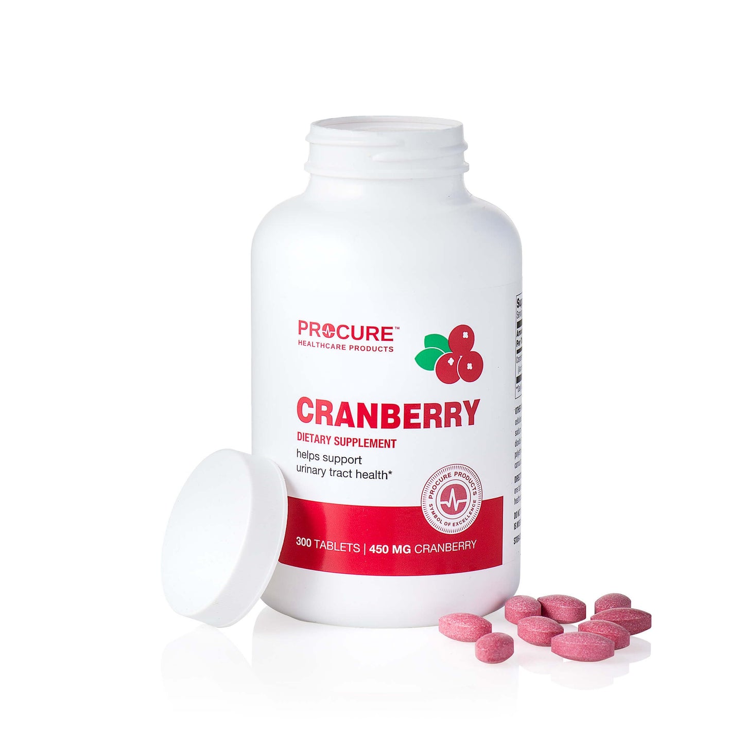 ProCure Cranberry Tablets 450mg, 300 Tablets