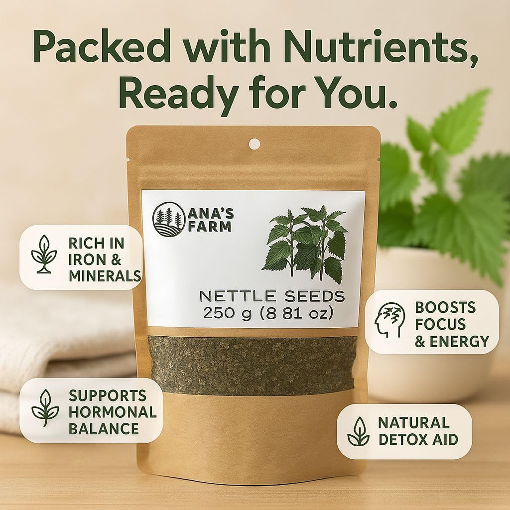 Generic Natural Nettle Seed (Urtica dioica) Powder 8.81 Ounce