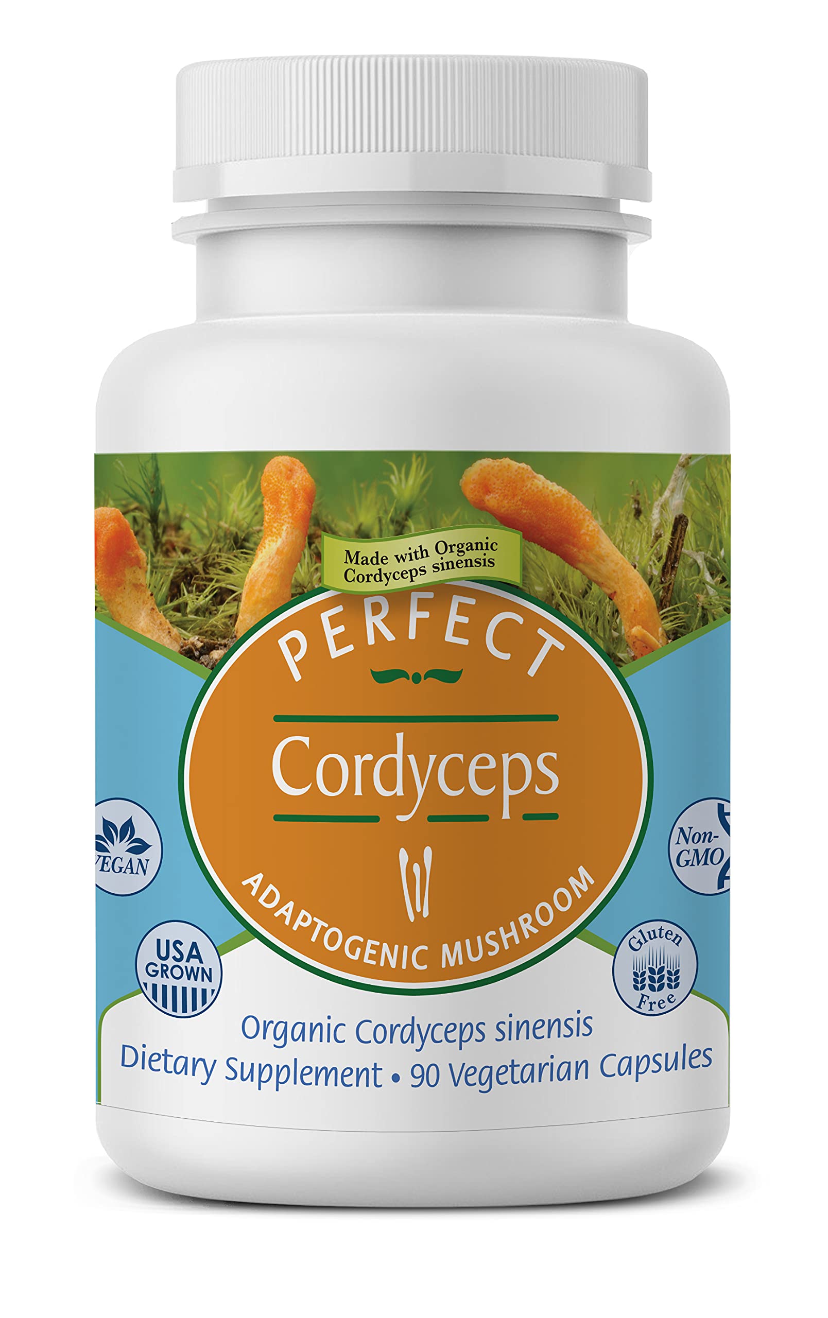 Perfect Supplements Perfect Cordyceps Capsules 90