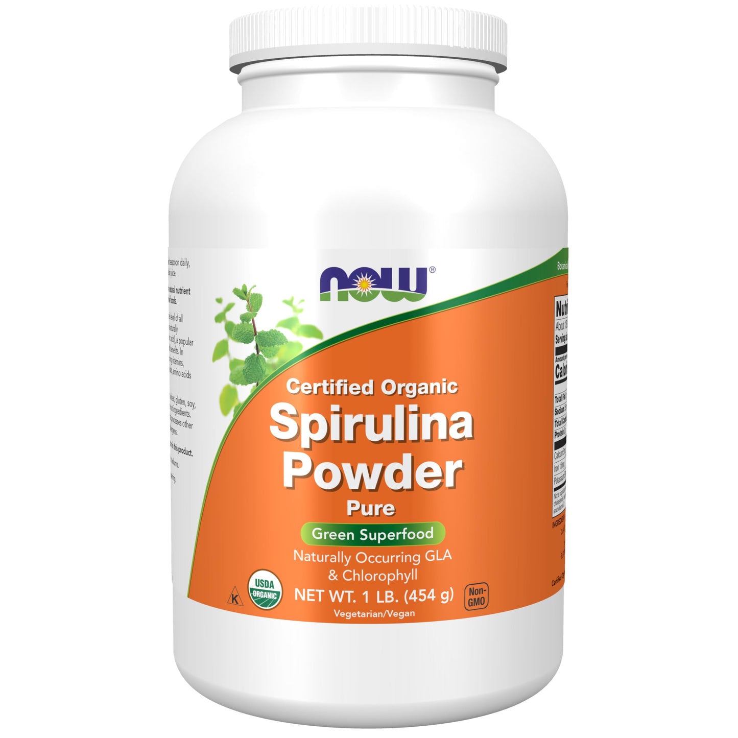 NOW Foods Spirulina Powder 16 oz