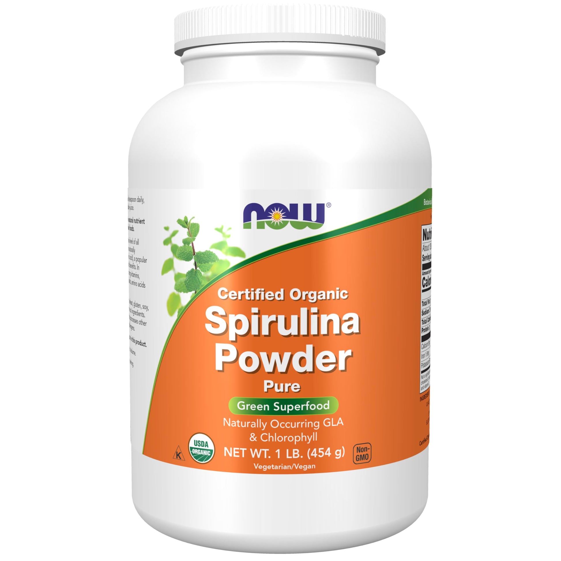 NOW Foods Spirulina Powder 16 oz