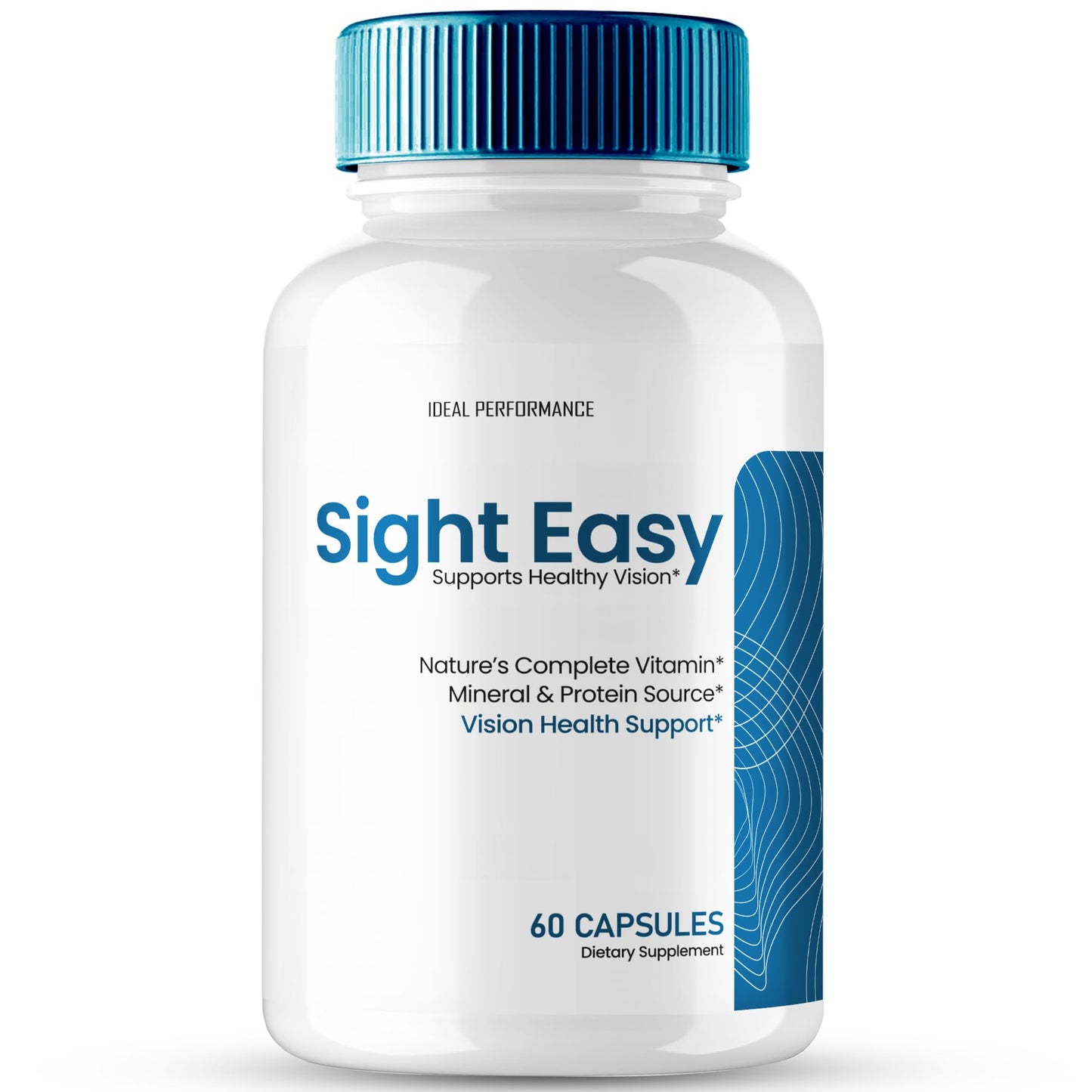 IDEAL PERFORMANCE Sight Easy Eye Vitamins & Mineral Supplements 60 Capsules
