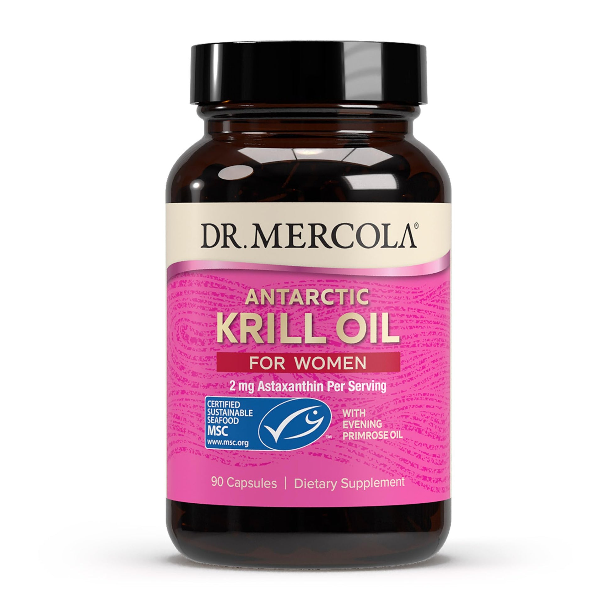 Dr. Mercola Krill Oil for Women, 90 Capsules