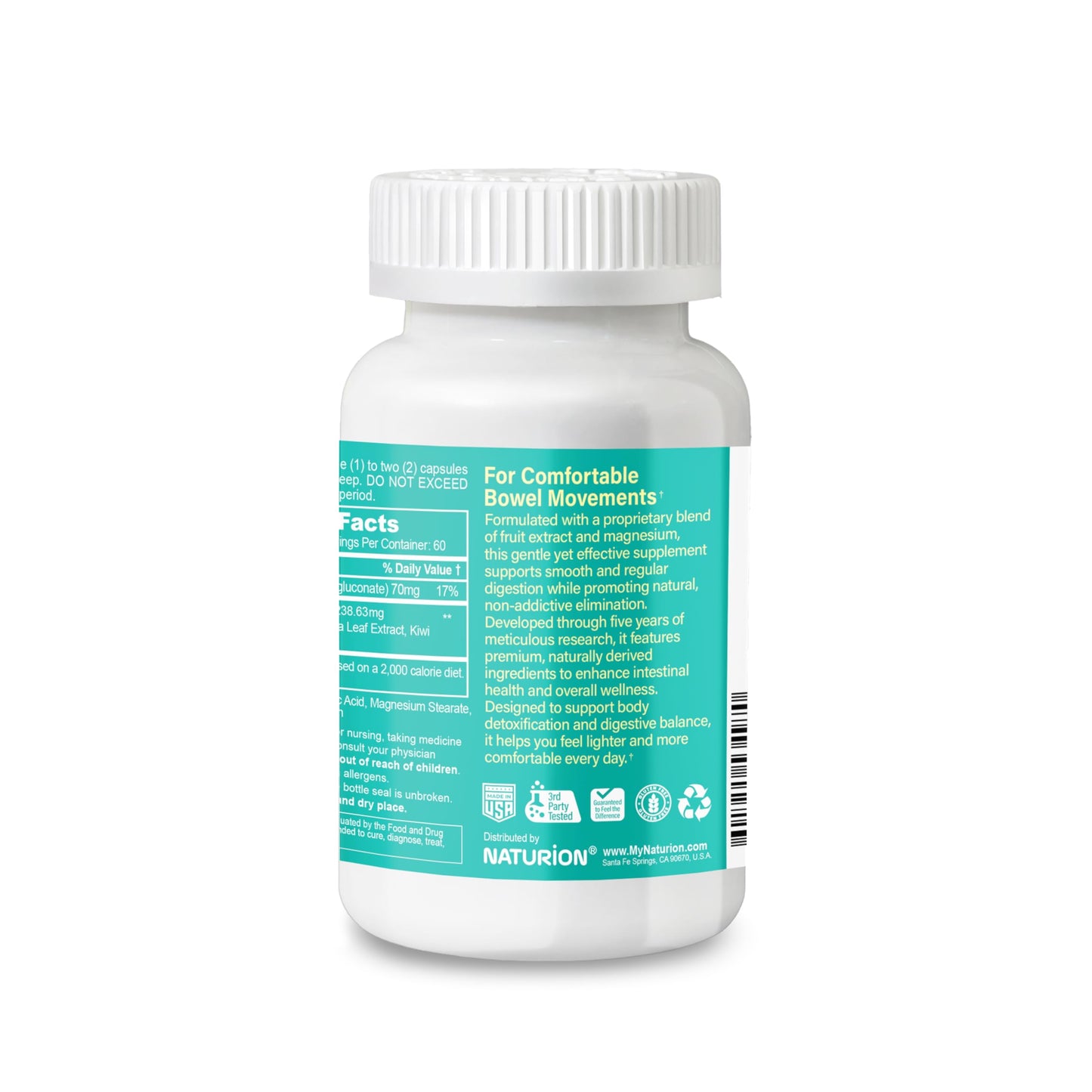NATURION Easylax 60 Capsules