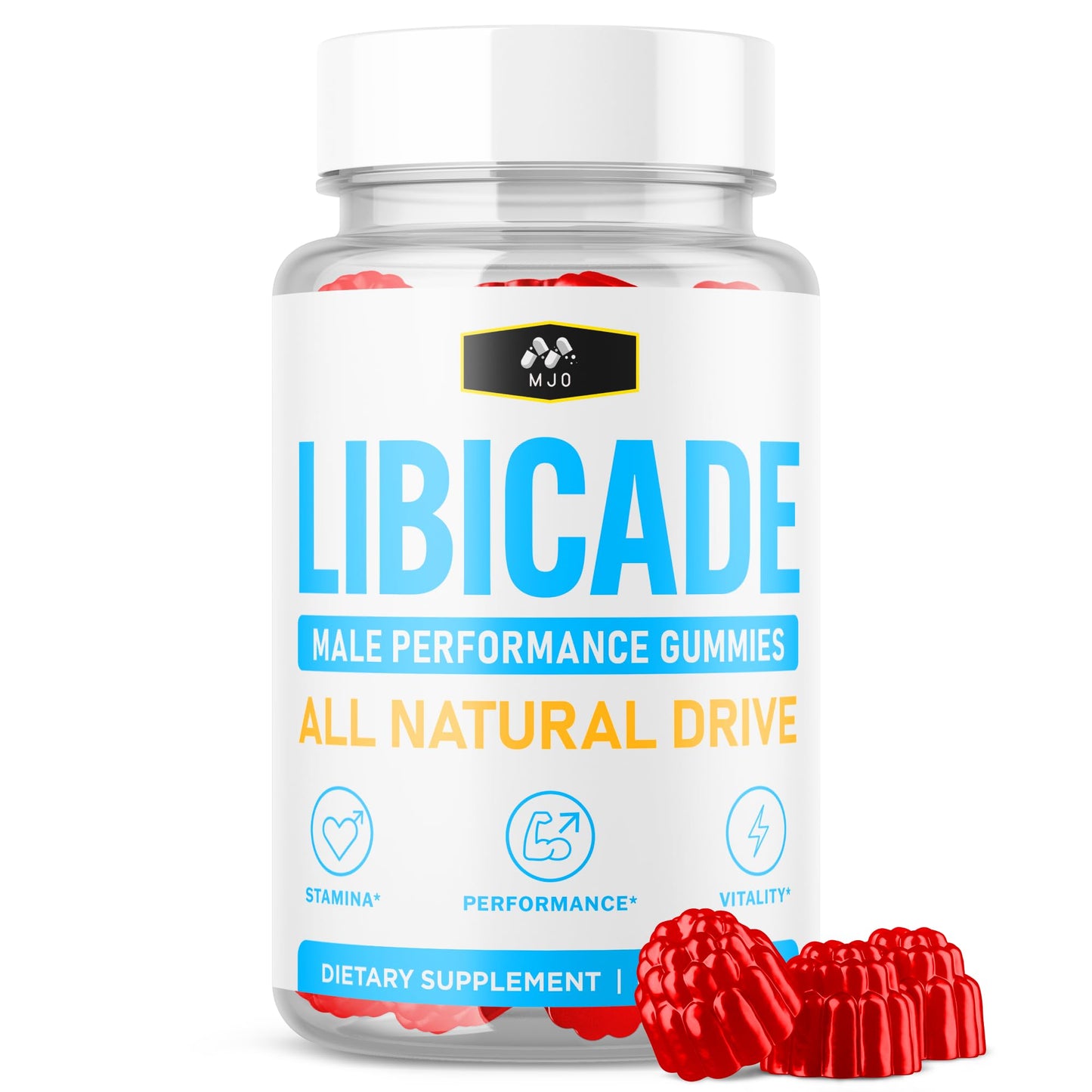 MJO Libicade Gummies, 60 Count
