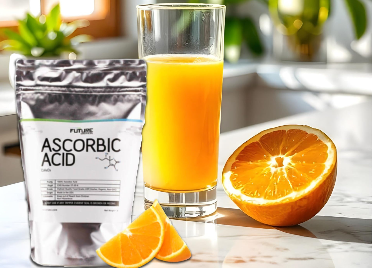 DMSOSTORE L-Ascorbic Acid (Vitamin C) Powder 240 Ounce