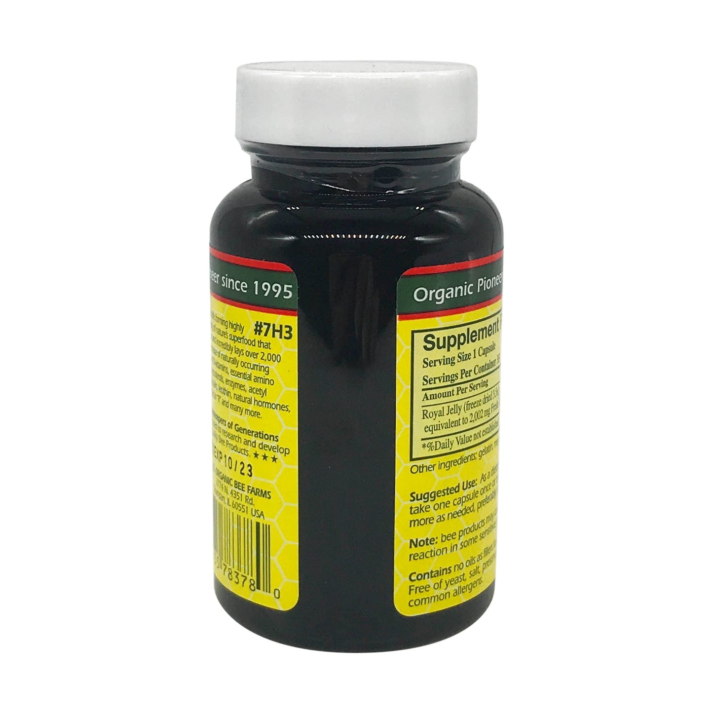 YS Organic Pure Royal Jelly Capsules 35 Count