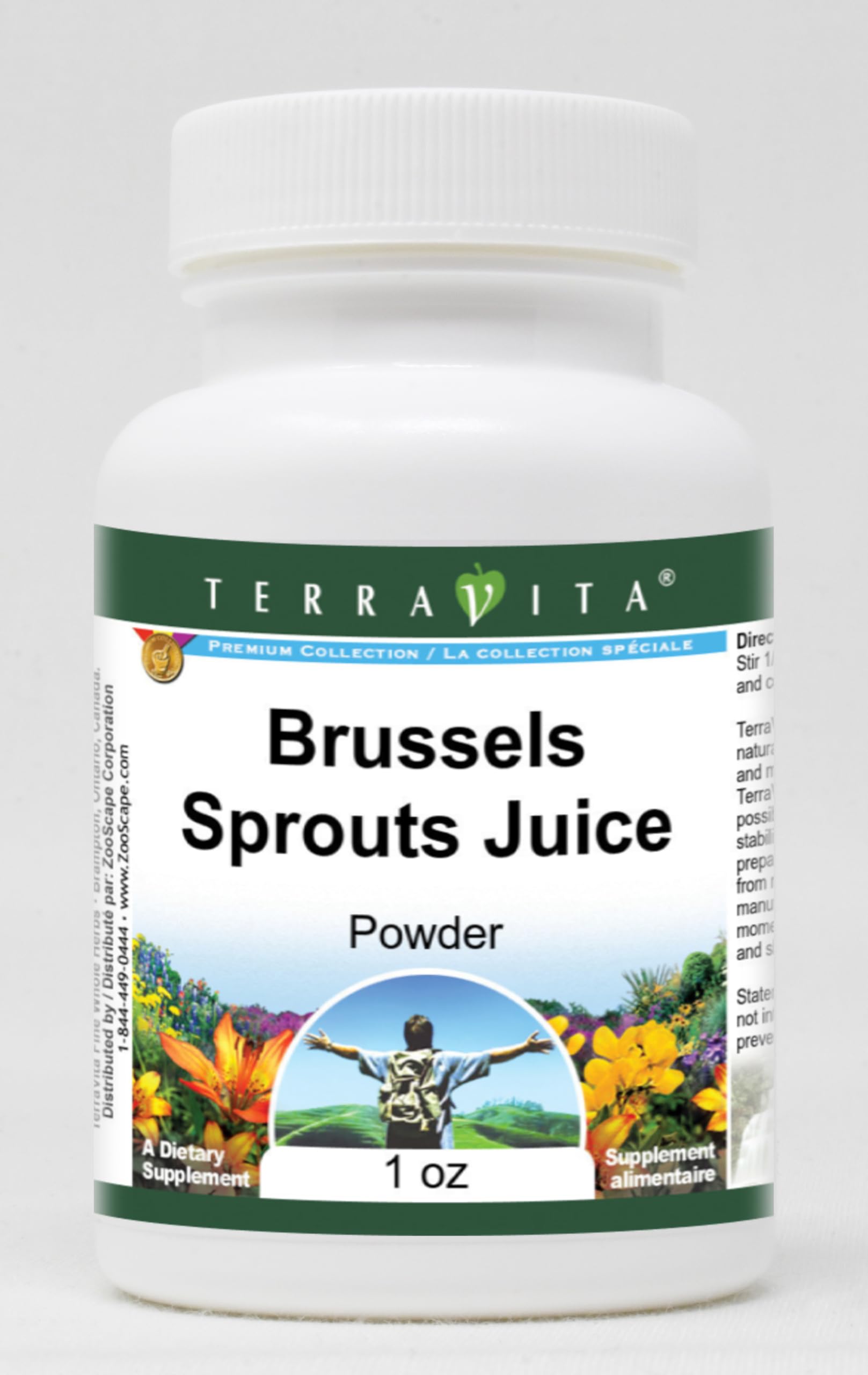 Terravita Brussels Sprouts Juice Powder, 1 oz