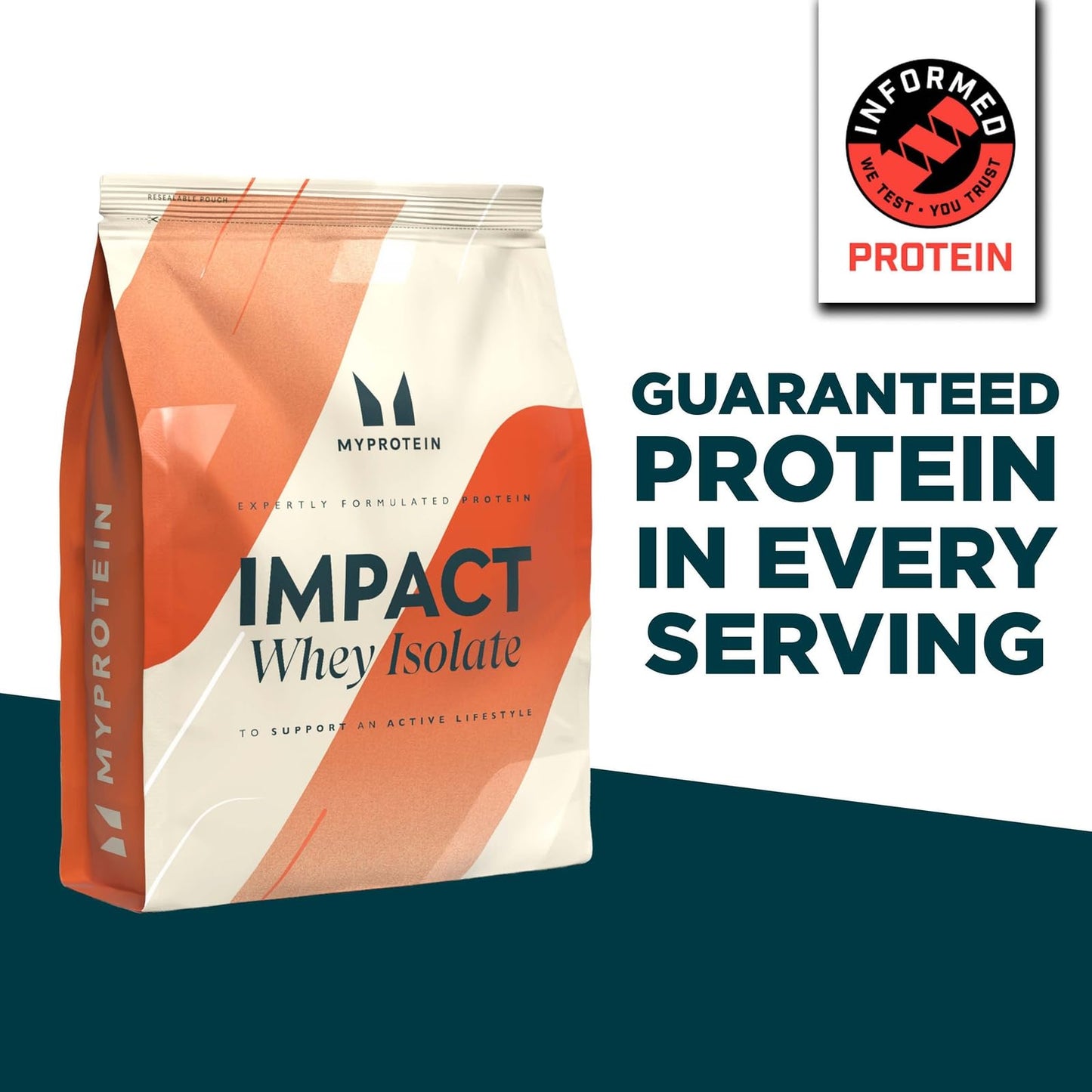 Myprotein Impact Whey Isolate Vanilla Pouch 1kg