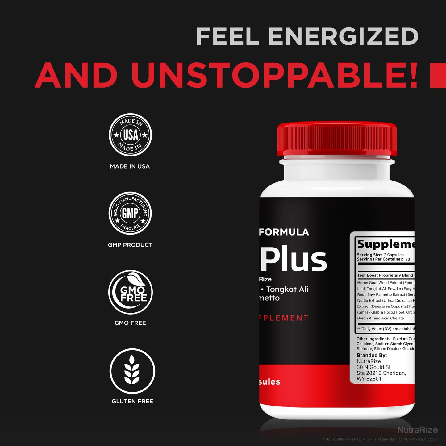 NutraRize Erox Plus for Men Capsule 120 Capsules