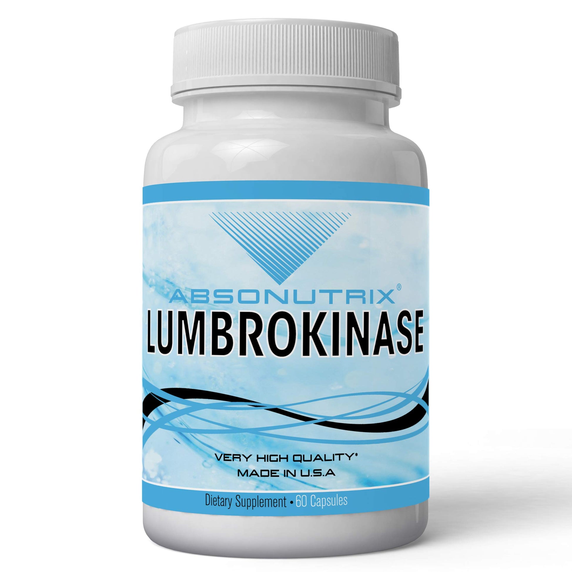Absonutrix Lumbrokinase 40 mg Capsules, 60 Count