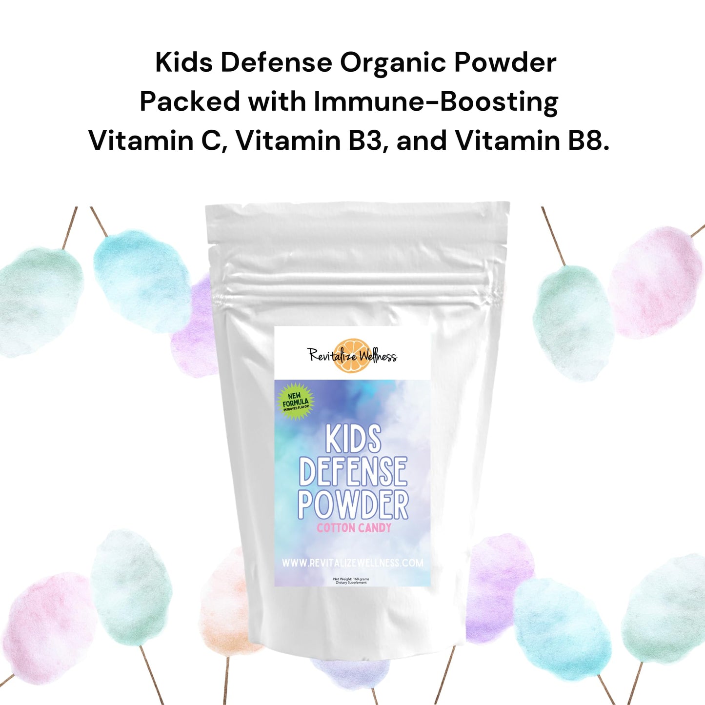Revitalize Wellness Kids Defense Powder, 180 Ounce