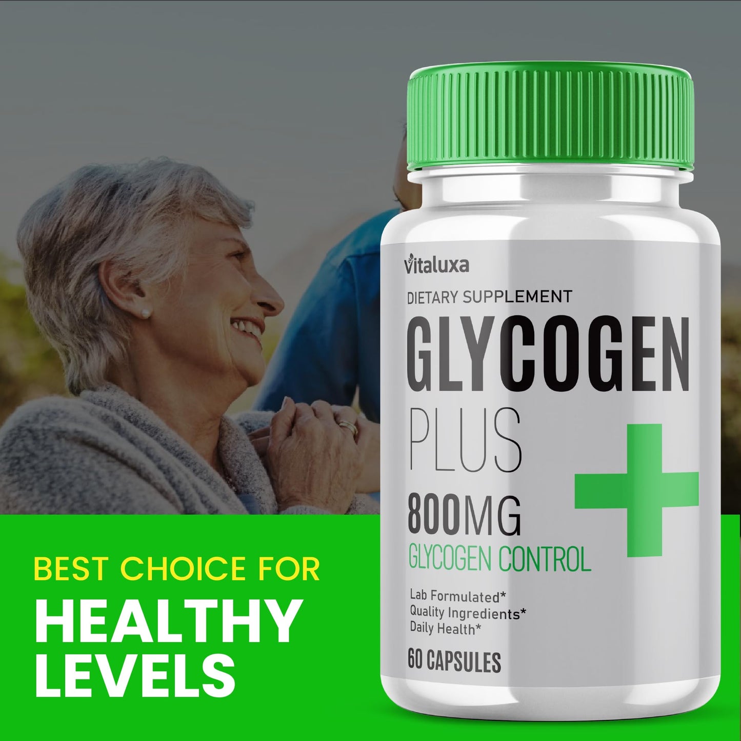 Vitaluxa Glycogen Plus 800mg Formula Capsule, 180 Capsules